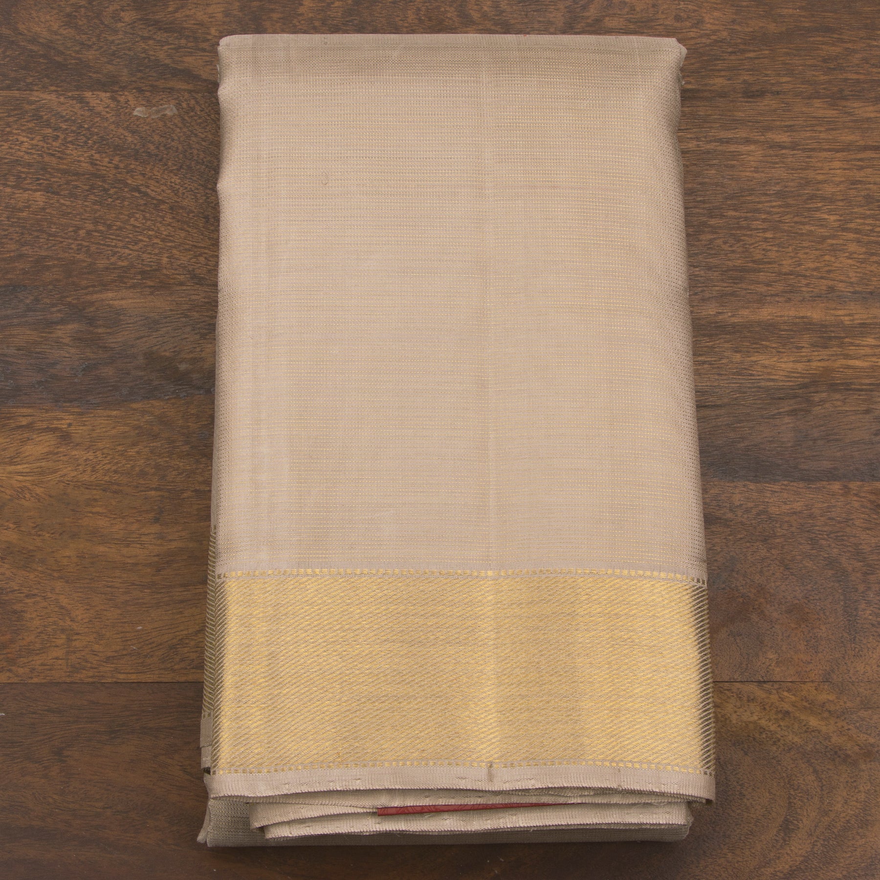 Kanakavalli Kanjivaram Silk Angavastram CO-ORD 25-110-AF001-02965 - Folded View