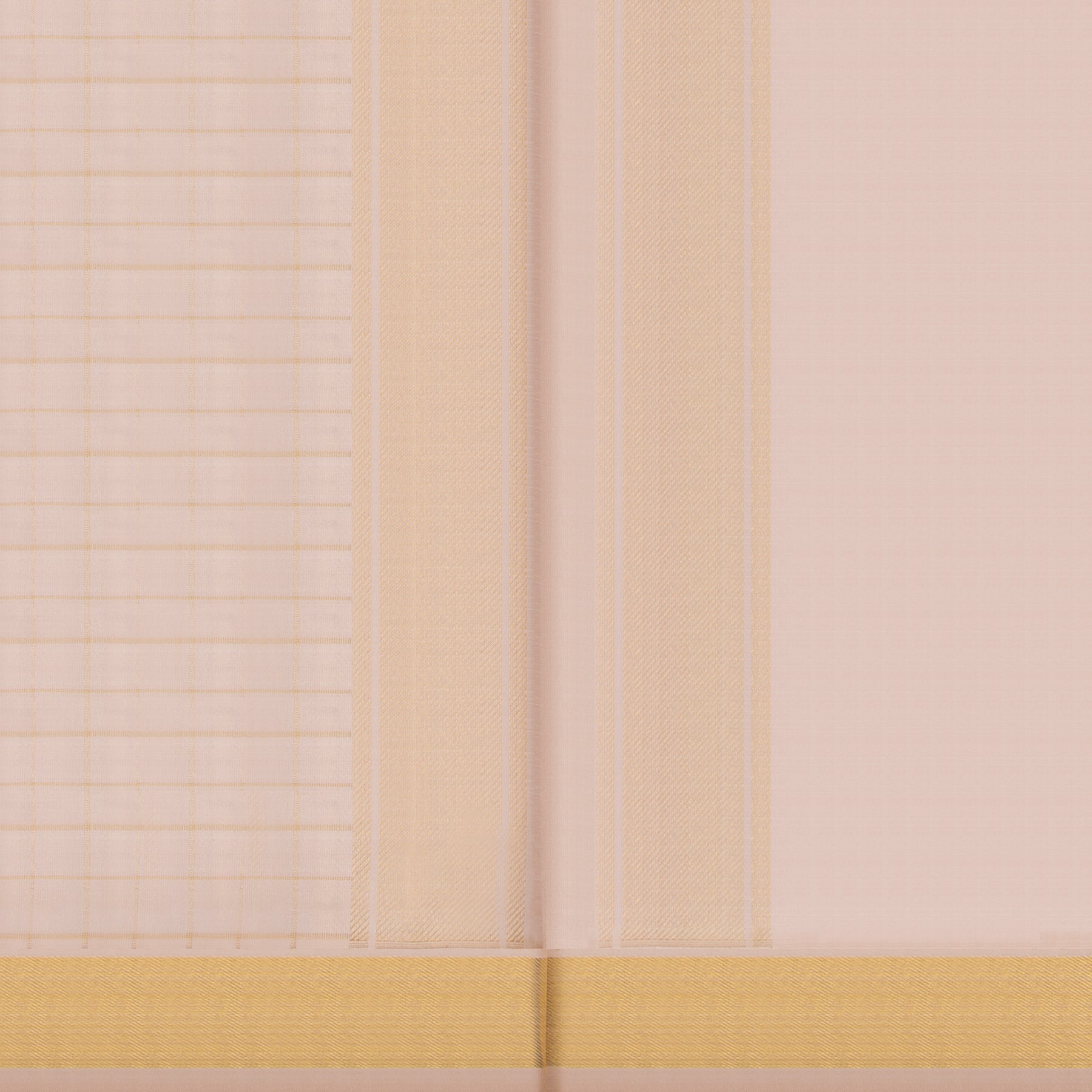 Kanakavalli Kanjivaram Silk Angavastram CO-ORD 25-110-AF001-03271 - Angavastram View