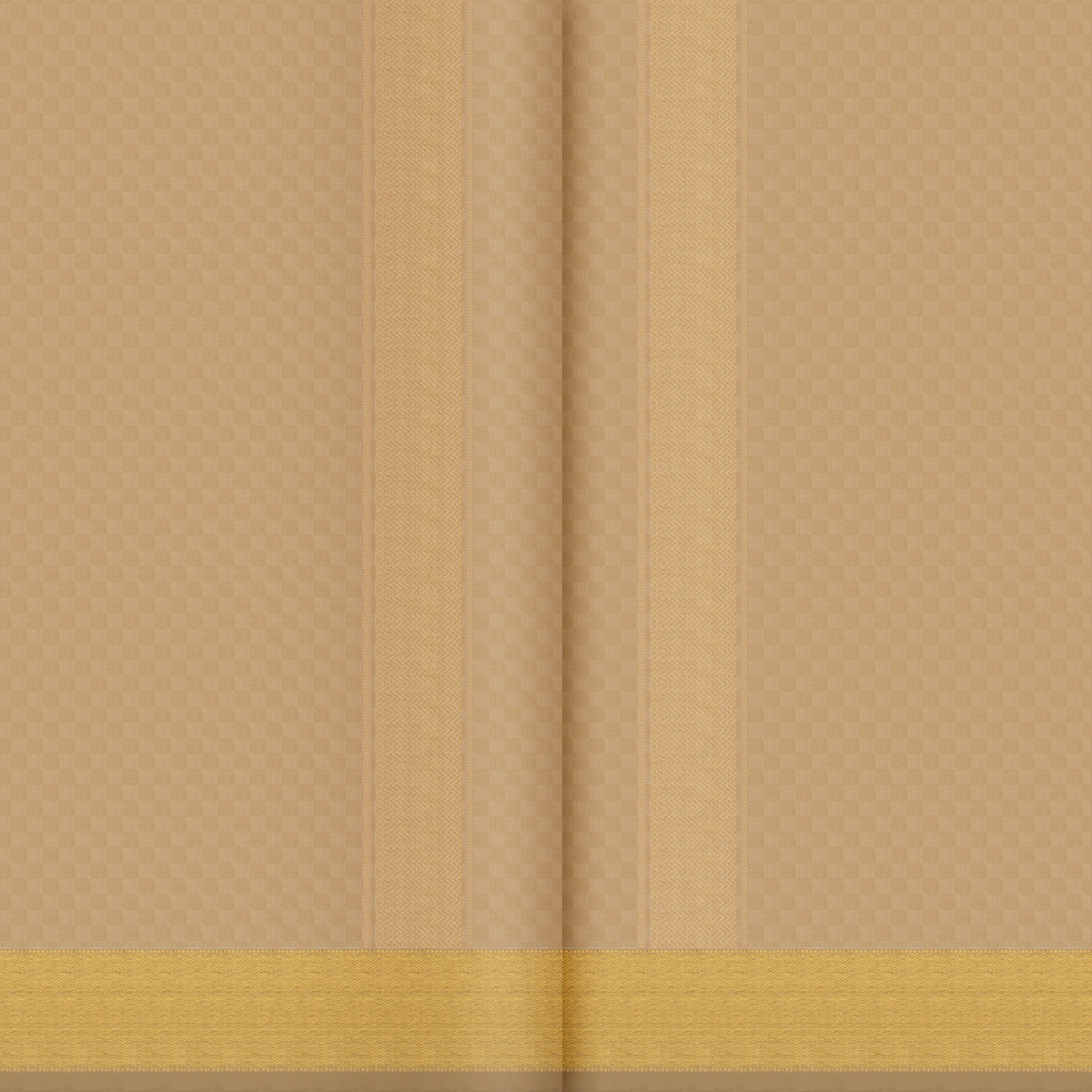 Kanakavalli Kanjivaram Silk Angavastram CO-ORD 25-110-AF001-03273 - Angavastram View