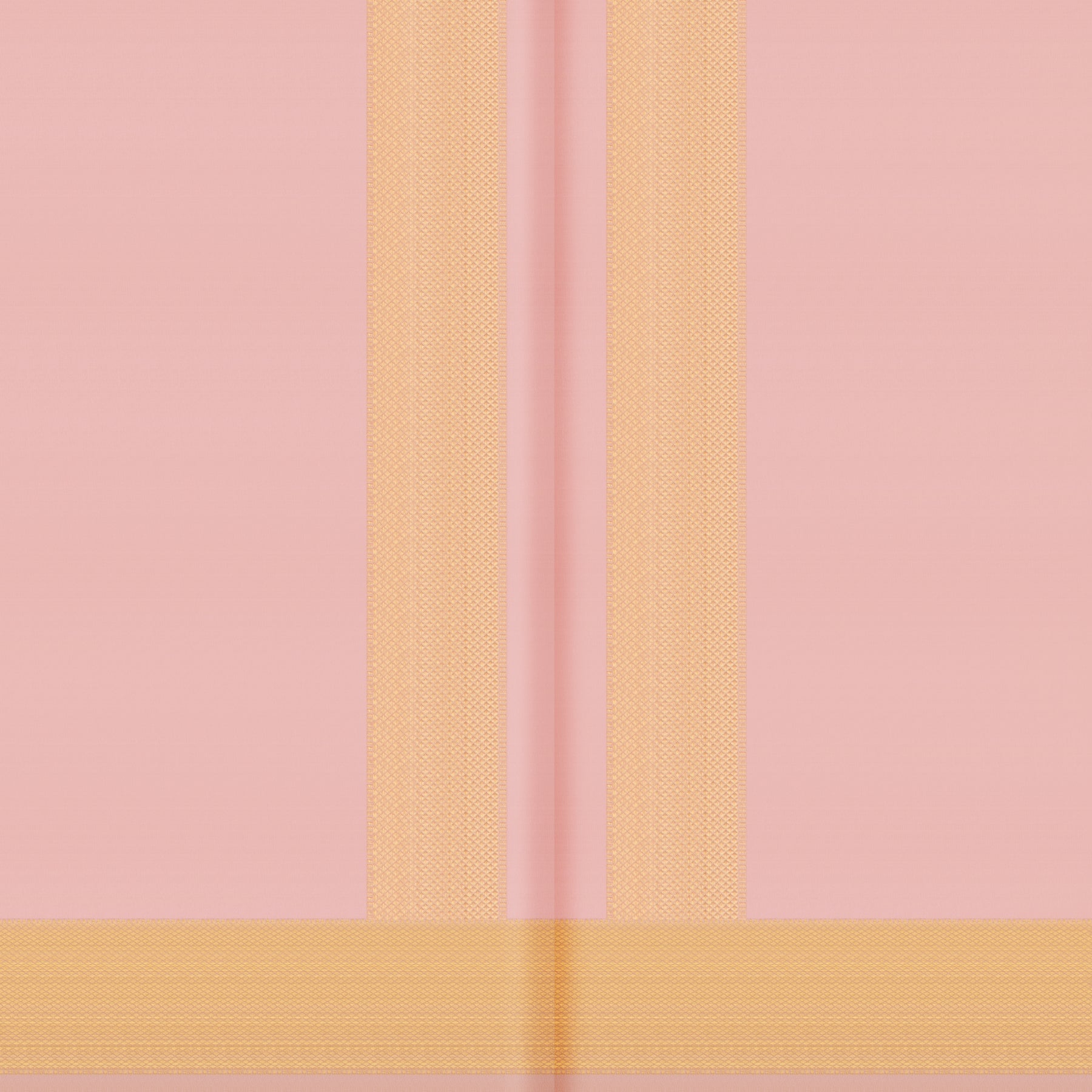 Kanakavalli Kanjivaram Silk Angavastram CO-ORD 25-110-AF001-03288 - Angavastram View