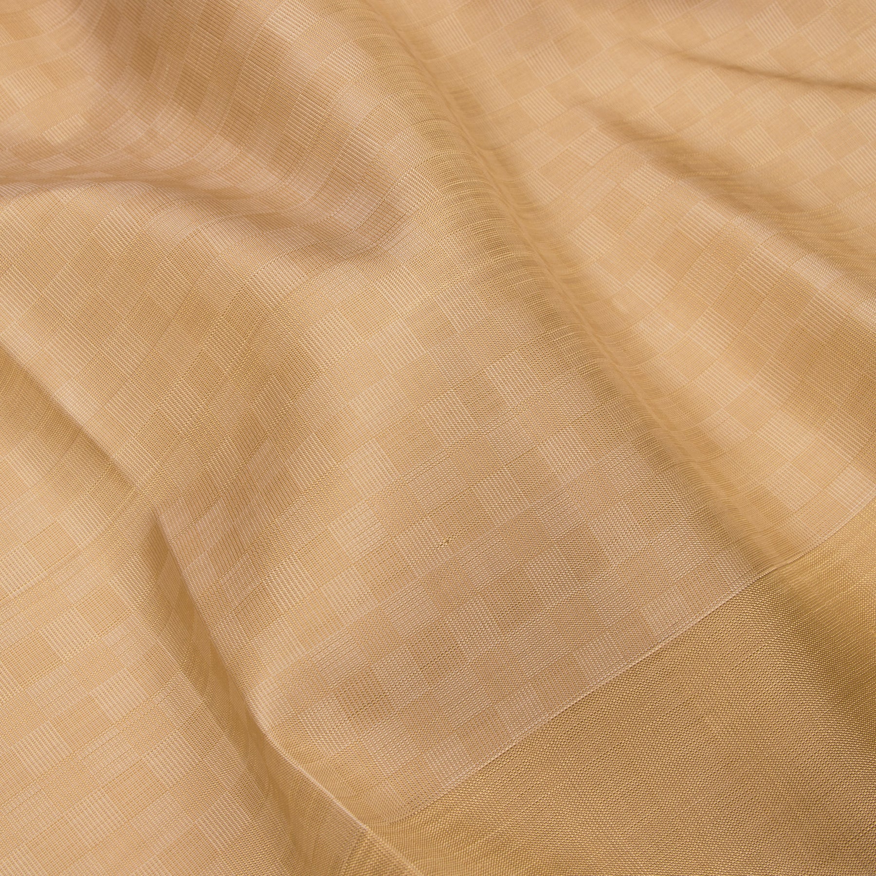 Kanakavalli Kanjivaram Silk Angavastram CO-ORD 25-110-AF001-03291 - Fabric View
