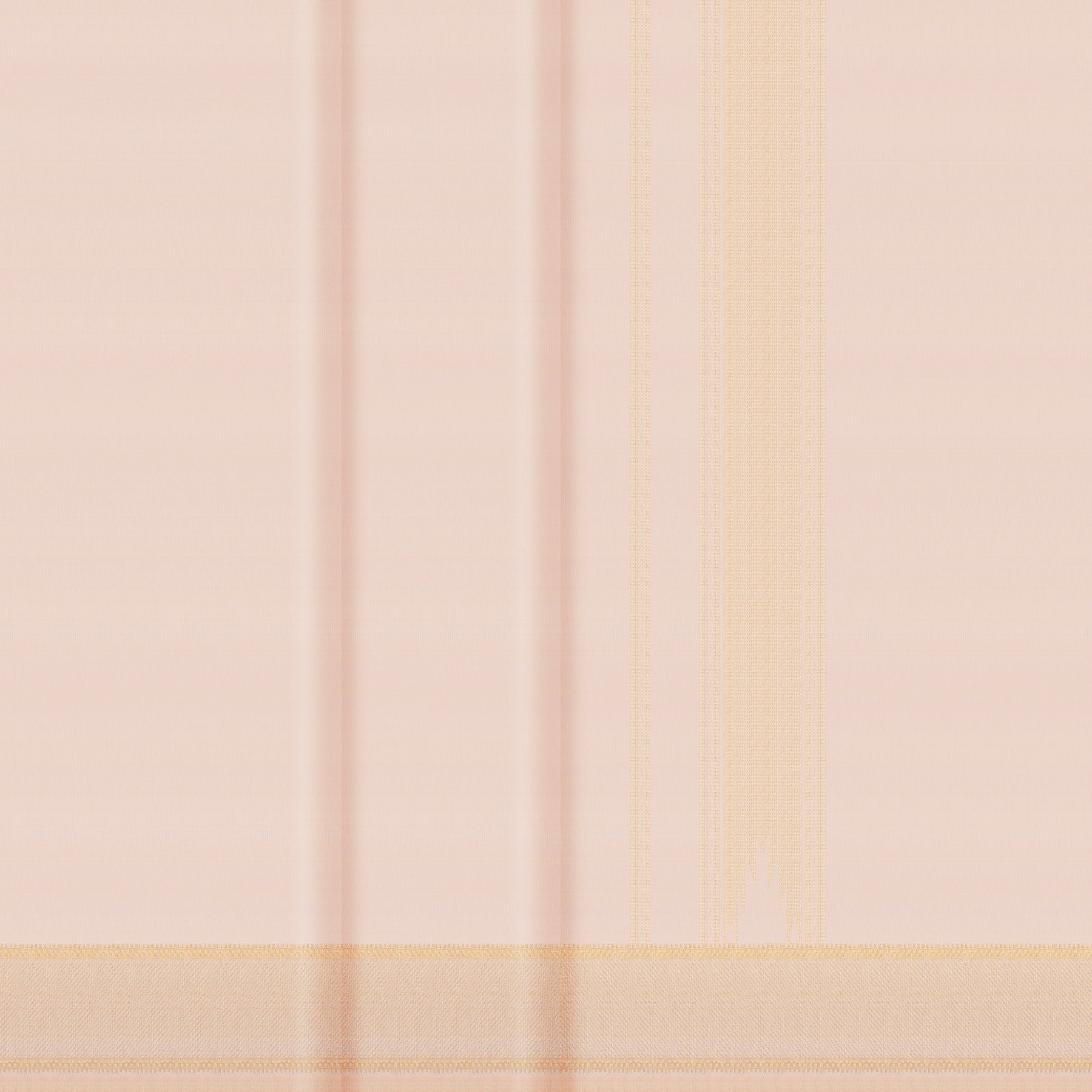 Kanakavalli Kanjivaram Silk Angavastram CO-ORD 25-110-AF001-07560 - Double Pleated View