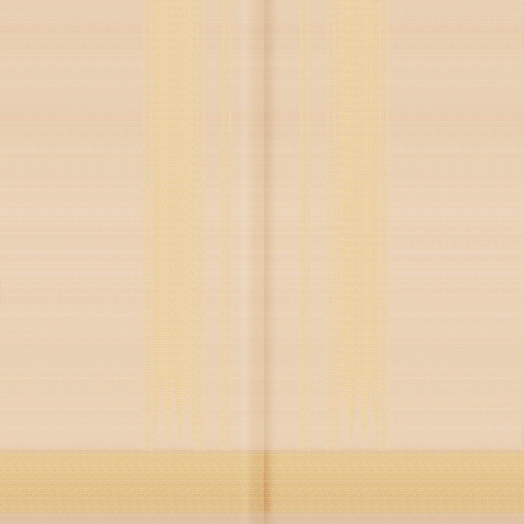 Kanakavalli Kanjivaram Silk Angavastram CO-ORD 25-110-AF001-08209 - Angavastram View
