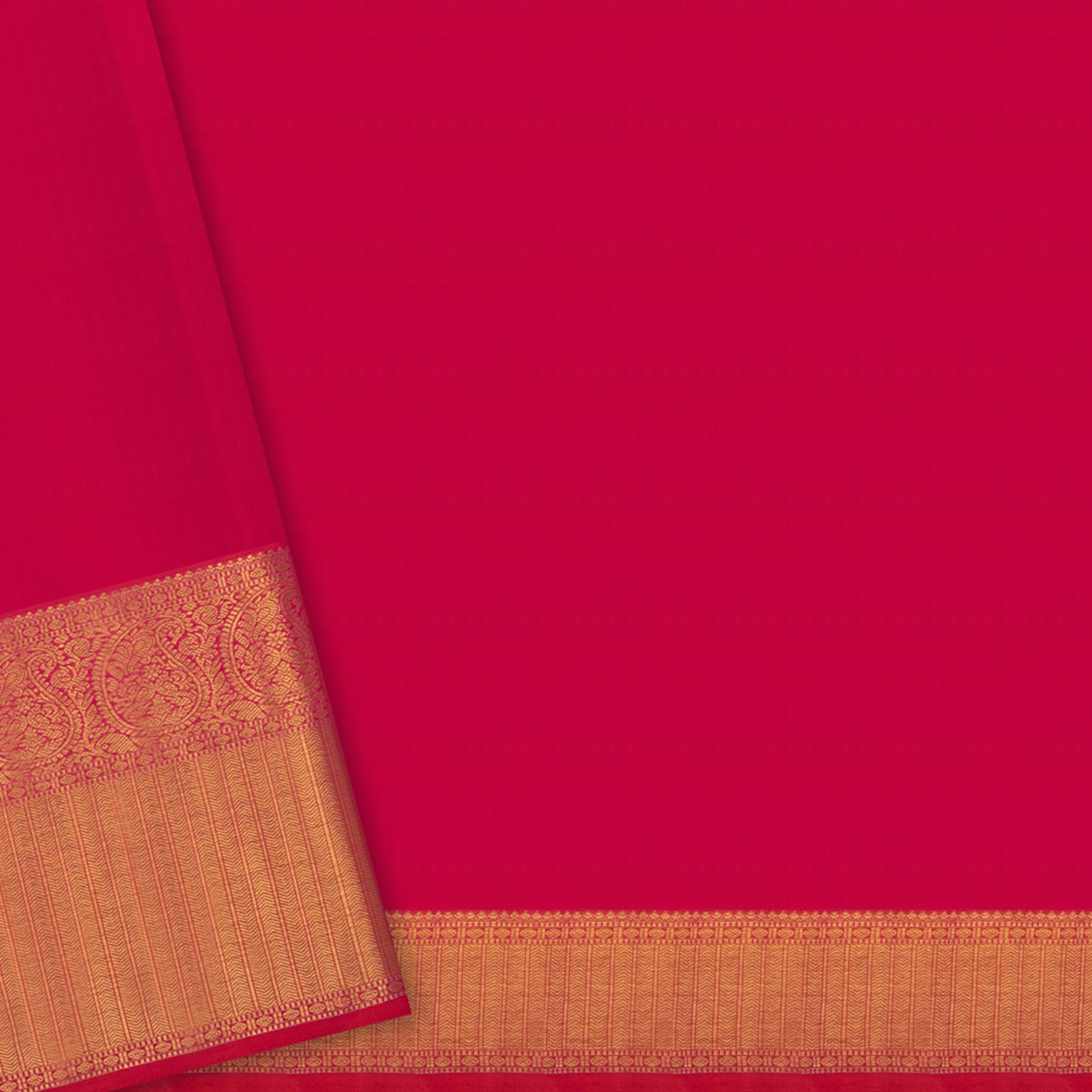 Kanakavalli Kanjivaram Silk Sari 25-110-HS001-00682 - Blouse View