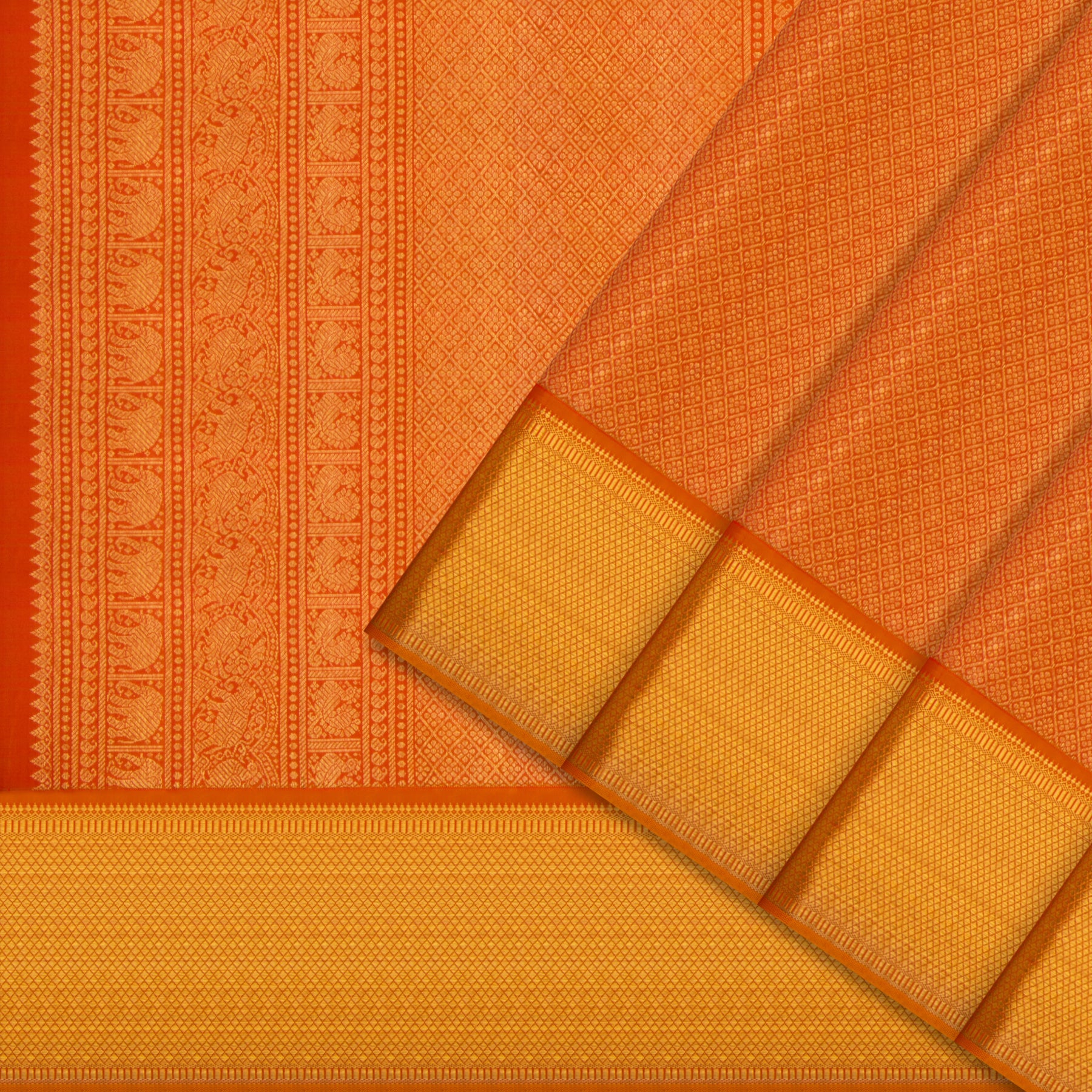Kanakavalli Kanjivaram Silk Sari 25-110-HS001-00686 - Cover View