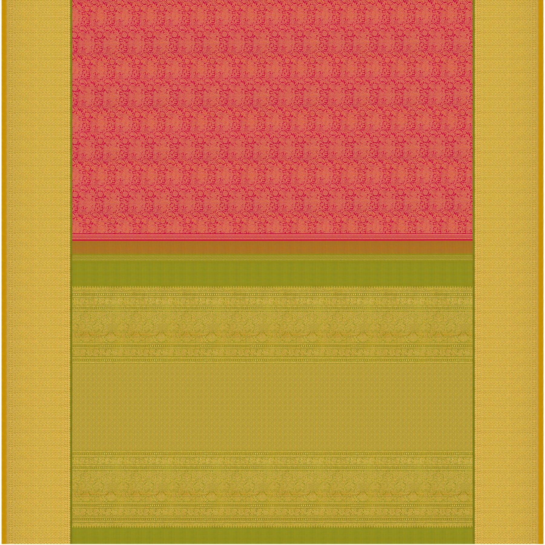 Kanakavalli Kanjivaram Silk Sari 25-110-HS001-00694 - Full View