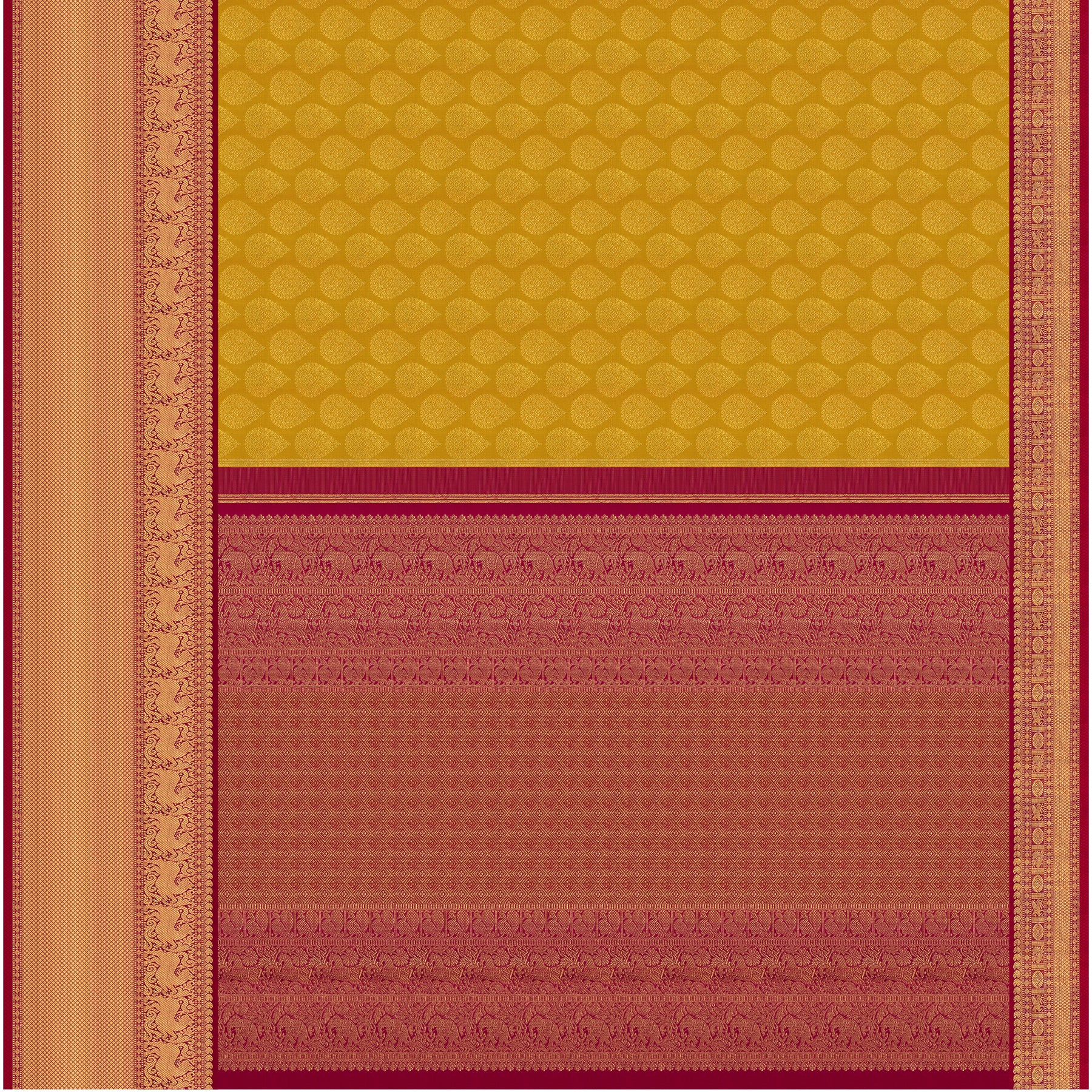 Kanakavalli Kanjivaram Silk Sari 25-110-HS001-00718 - Full View