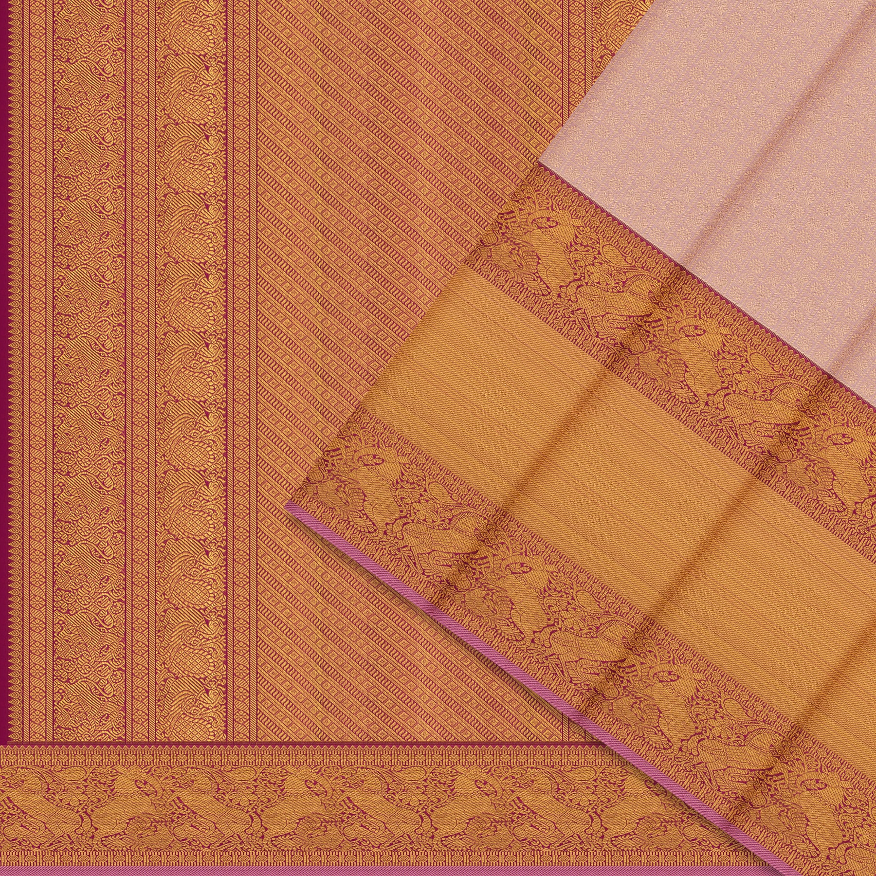 Kanakavalli Kanjivaram Silk Sari 25-110-HS001-00726 - Cover View