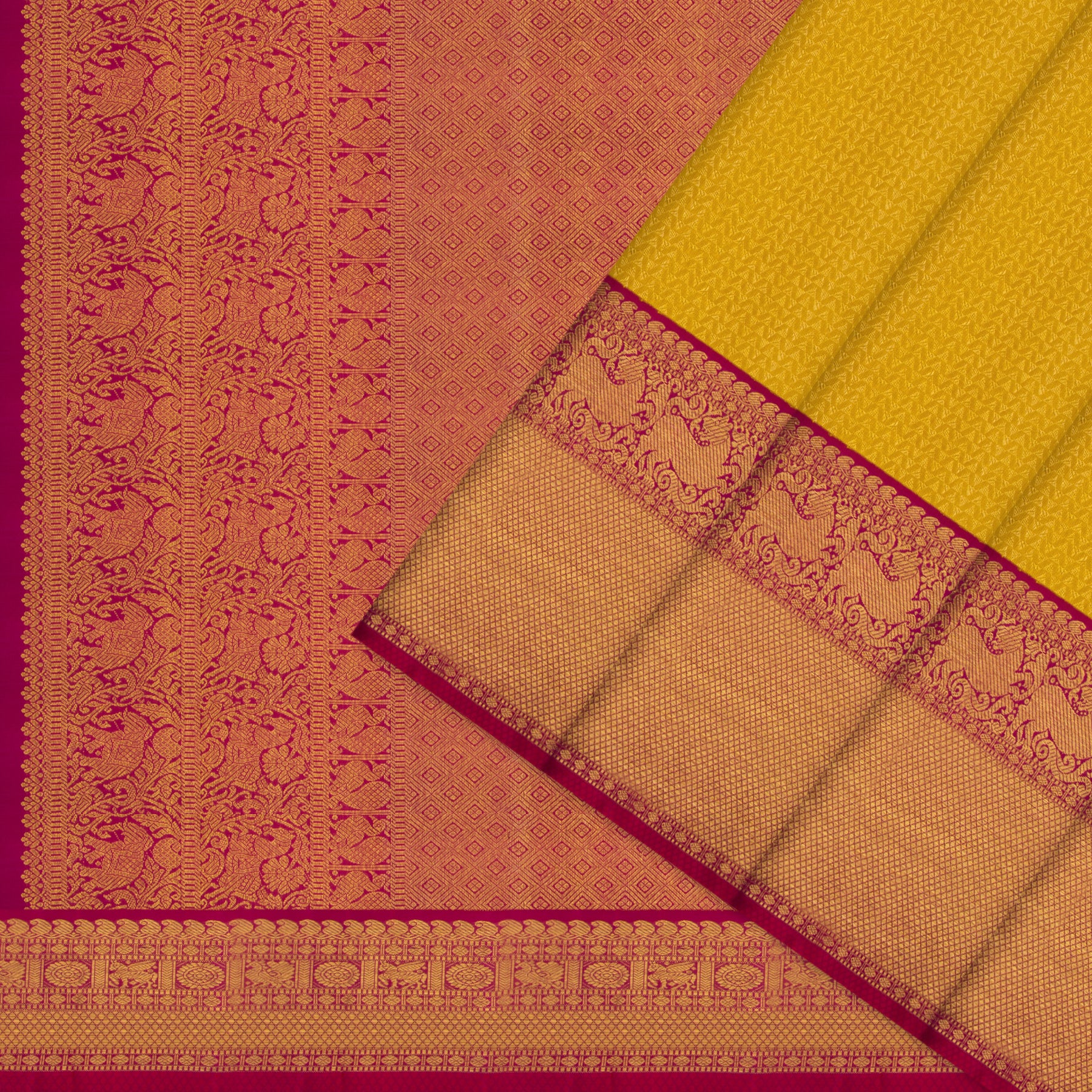 Kanakavalli Kanjivaram Silk Sari 25-110-HS001-00728 - Cover View