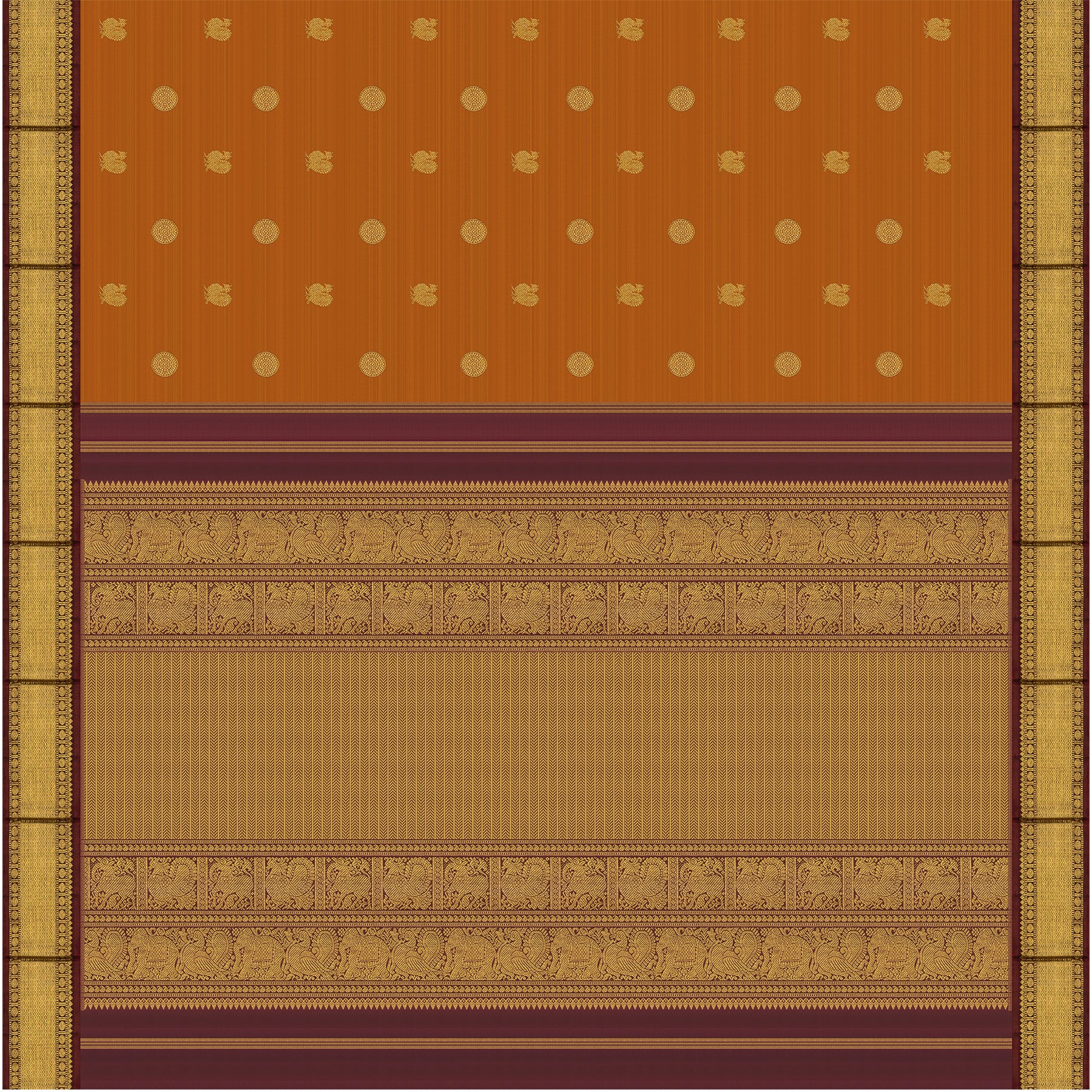 Kanakavalli Kanjivaram Silk Sari 25-110-HS001-00754 - Full View