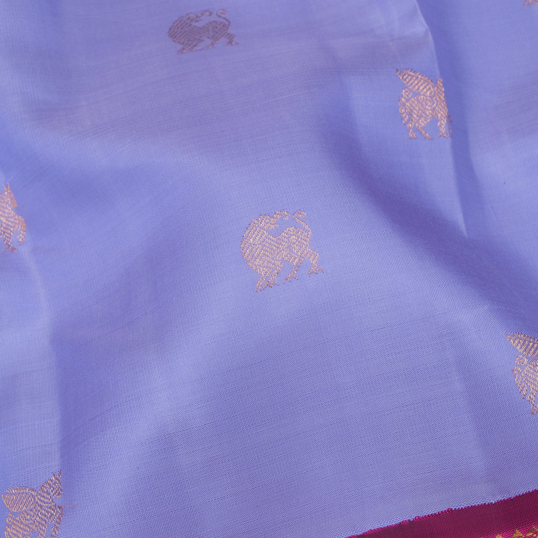 Kanakavalli Kanjivaram Silk Sari 25-110-HS001-00761 - Fabric View