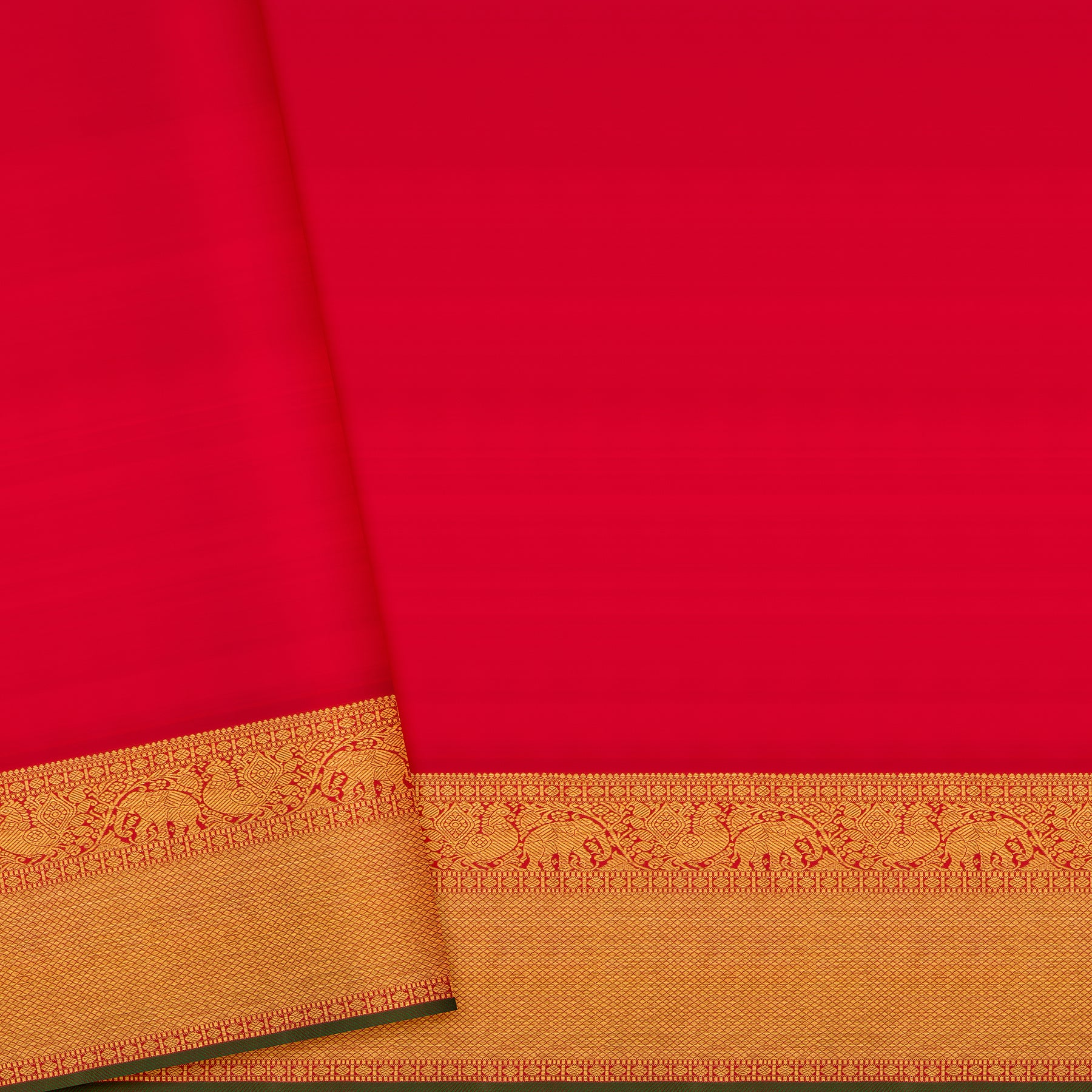 Kanakavalli Kanjivaram Silk Sari 25-110-HS001-00810 - Blouse View