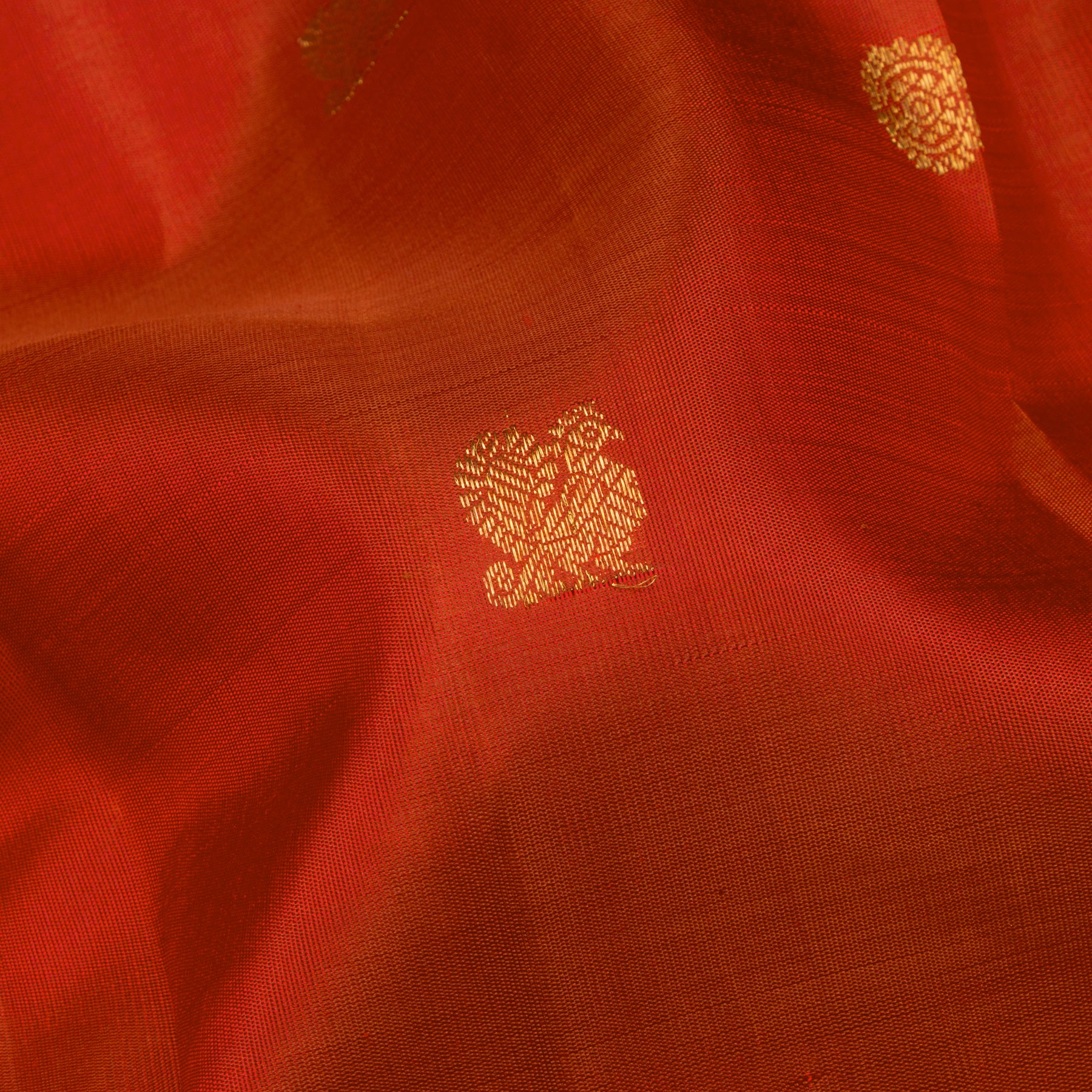 Kanakavalli Kanjivaram Silk Sari 25-110-HS001-00813 - Fabric View