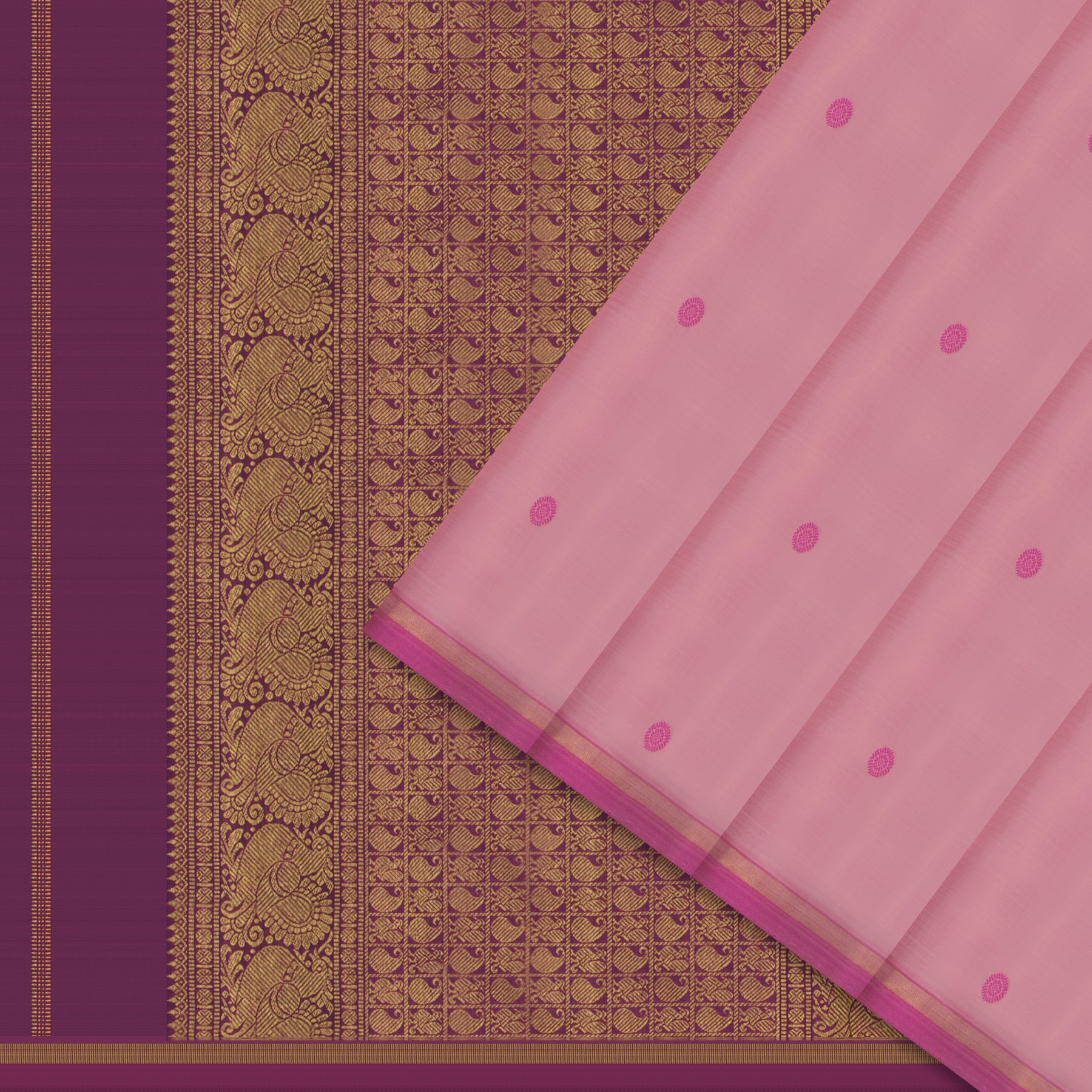 Kanakavalli Kanjivaram Silk Sari 25-110-HS001-00841 - Cover View
