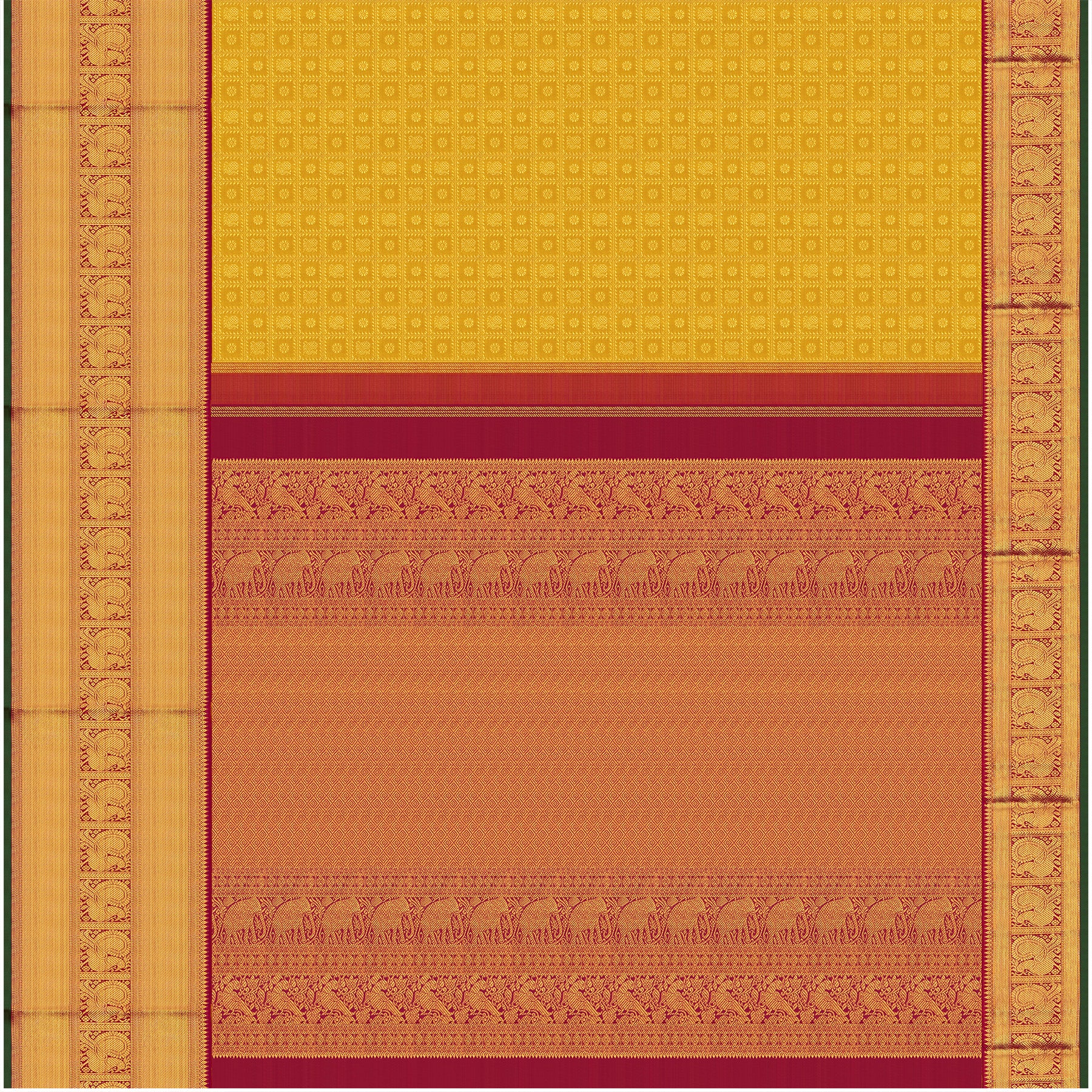 Kanakavalli Kanjivaram Silk Sari 25-110-HS001-01977 - Full View