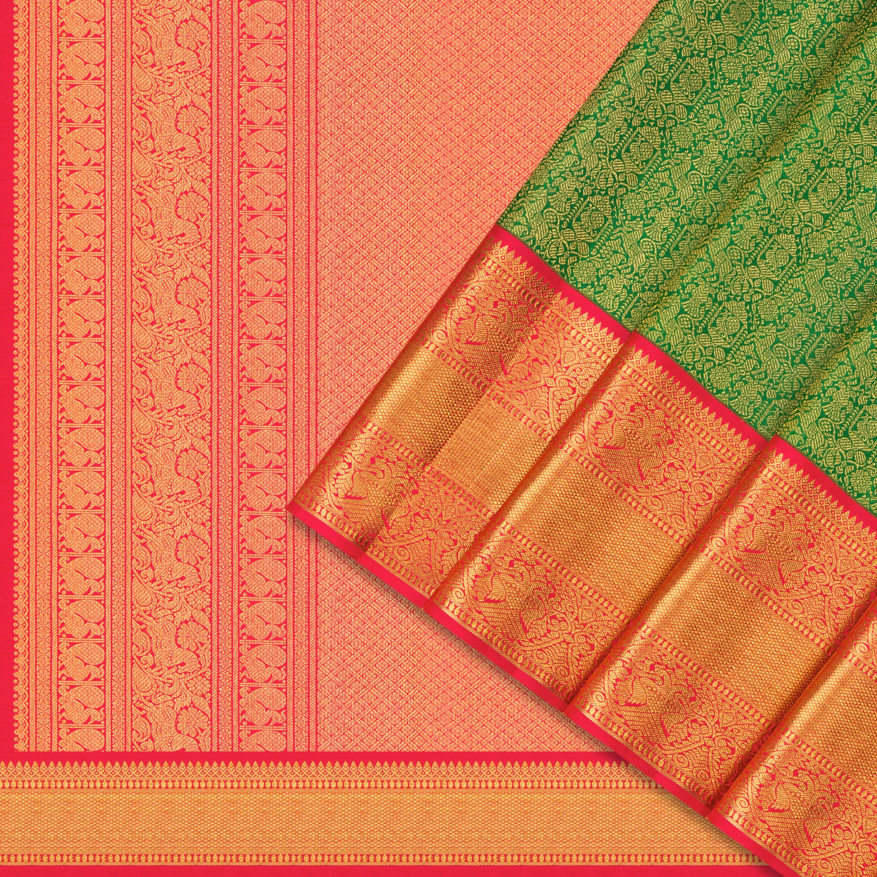 Kanakavalli Kanjivaram Silk Sari 25-110-HS001-02000 - Cover View