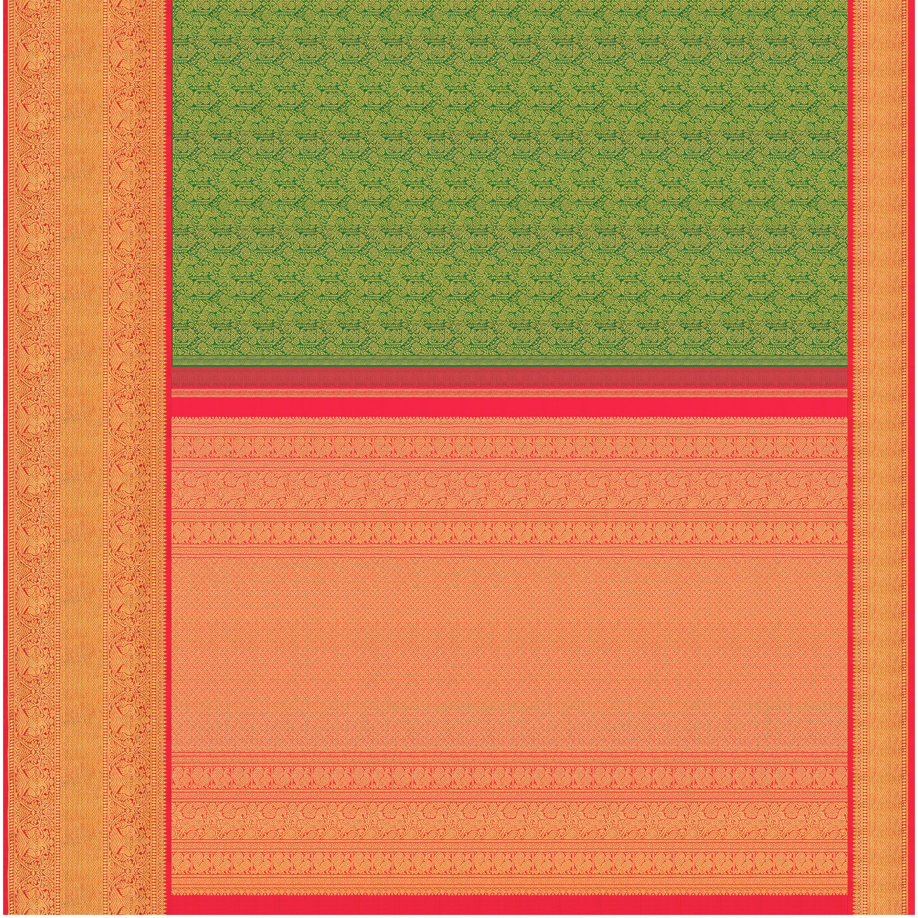 Kanakavalli Kanjivaram Silk Sari 25-110-HS001-02000 - Full View