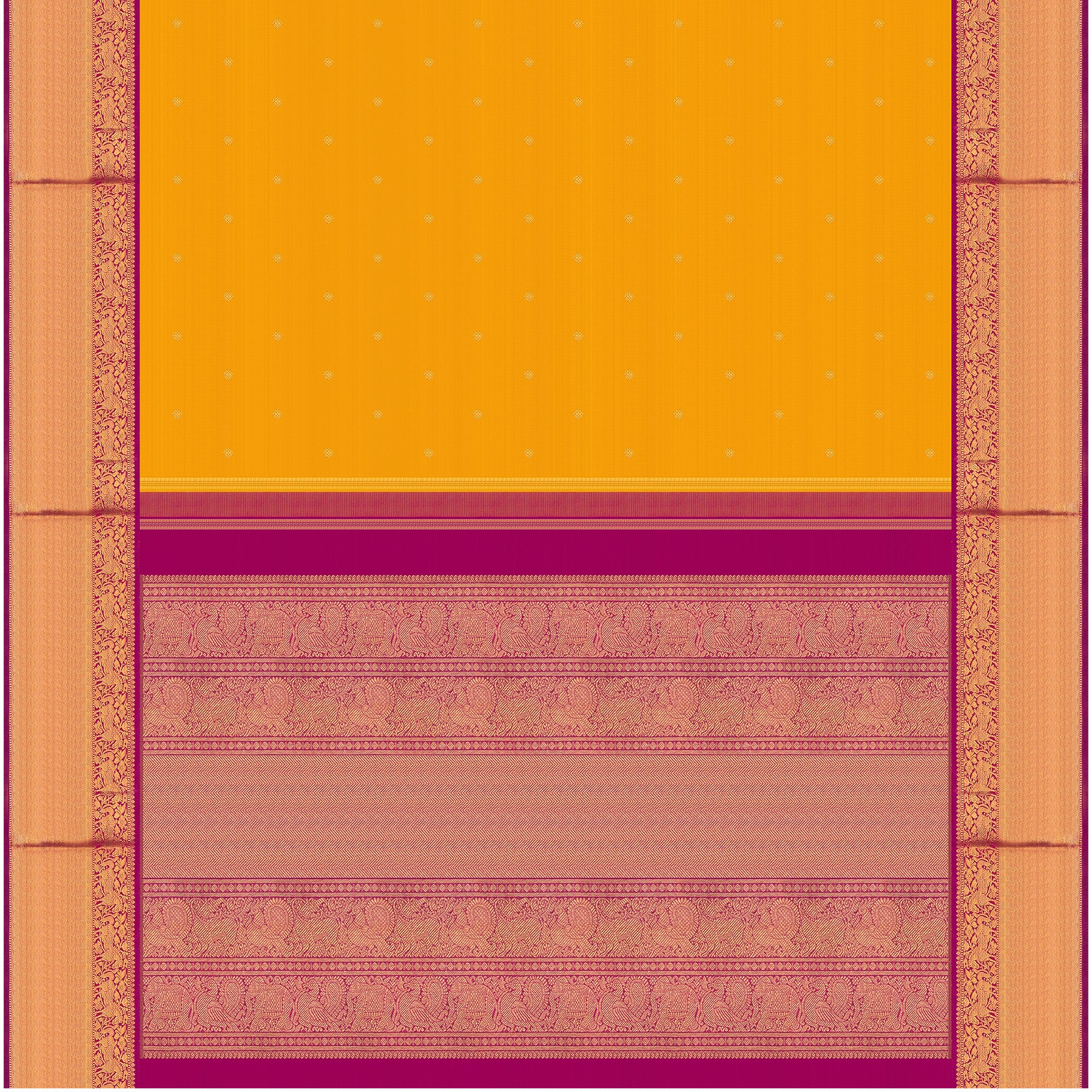 Kanakavalli Kanjivaram Silk Sari 25-110-HS001-02025 - Full View