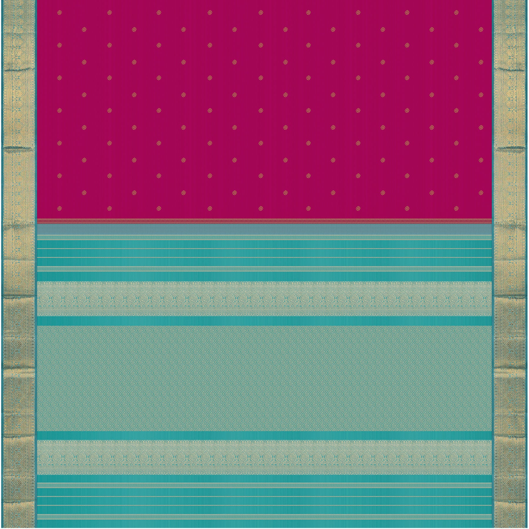 Kanakavalli Kanjivaram Silk Sari 25-110-HS001-02034 - Full View