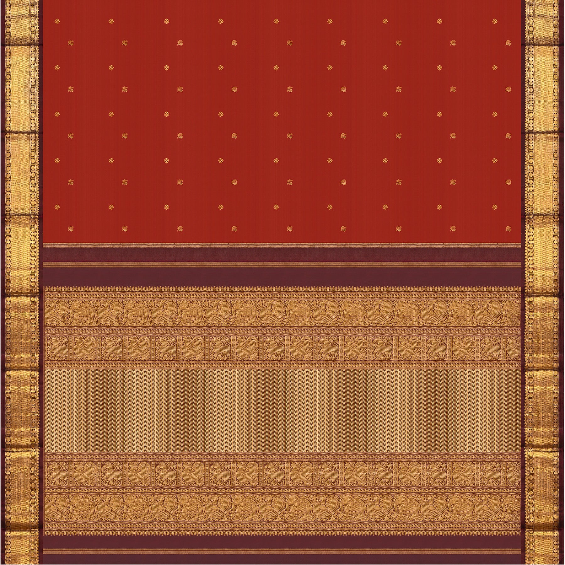 Kanakavalli Kanjivaram Silk Sari 25-110-HS001-02042 - Full View
