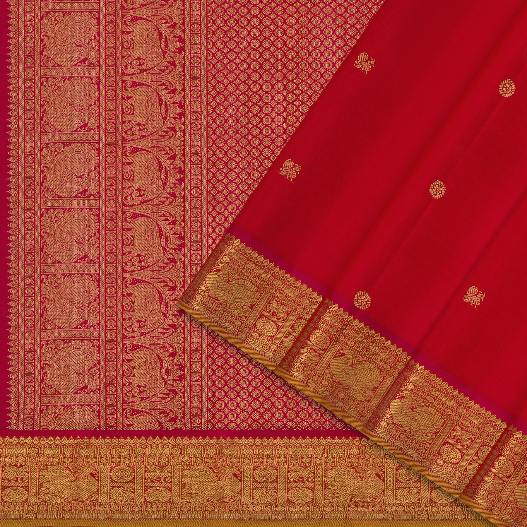 Kanakavalli Kanjivaram Silk Sari 25-110-HS001-02068 - Cover View