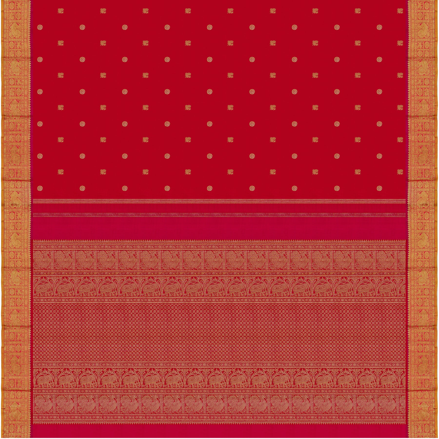 Kanakavalli Kanjivaram Silk Sari 25-110-HS001-02068 - Full View