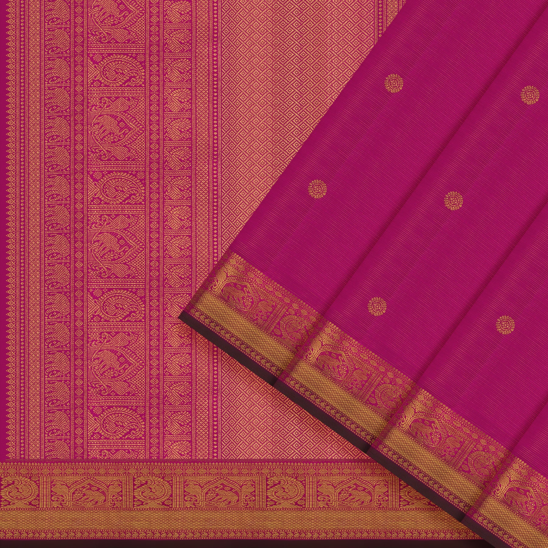 Kanakavalli Kanjivaram Silk Sari 25-110-HS001-02069 - Cover View
