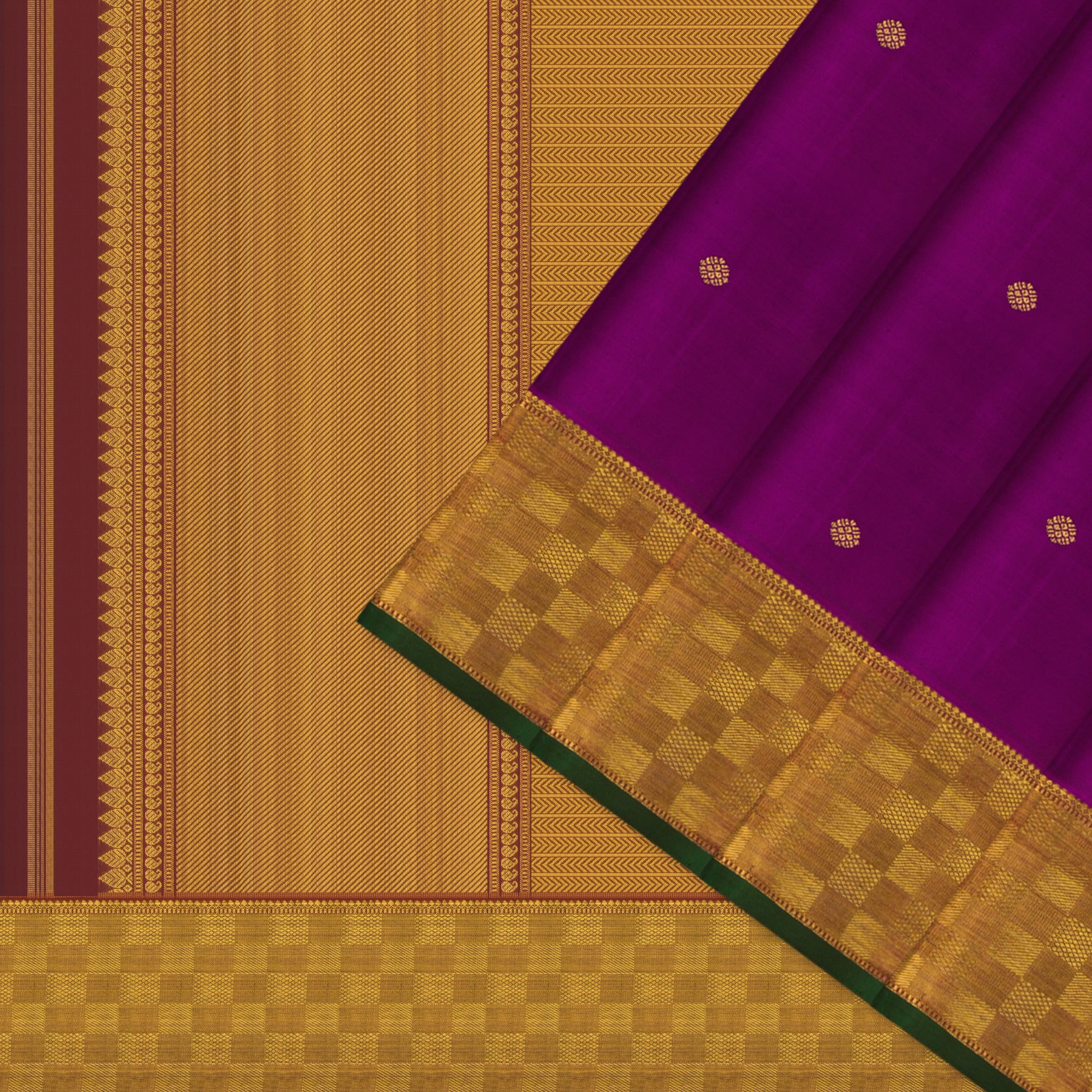 Kanakavalli Kanjivaram Silk Sari 25-110-HS001-02077 - Cover View