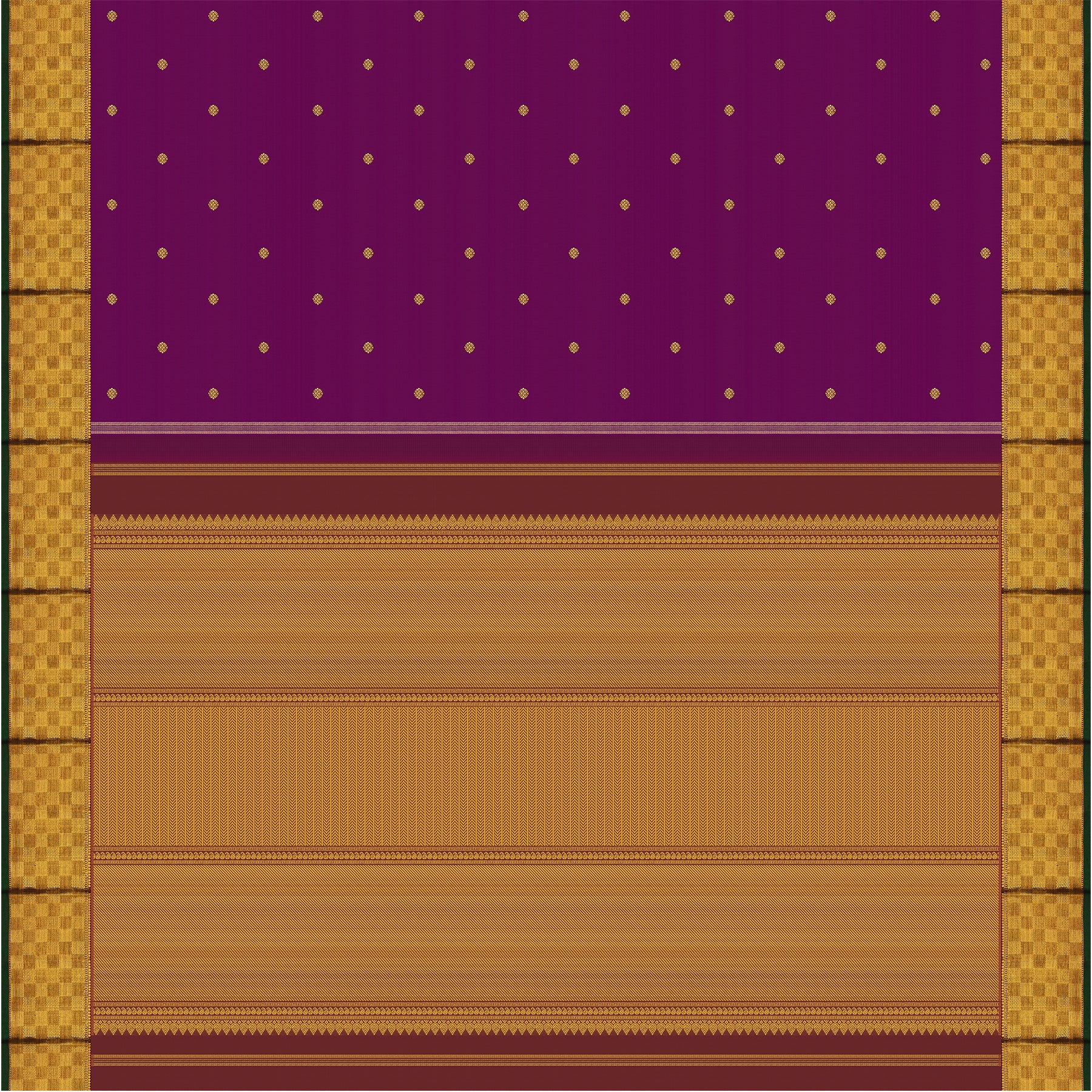 Kanakavalli Kanjivaram Silk Sari 25-110-HS001-02077 - Full View