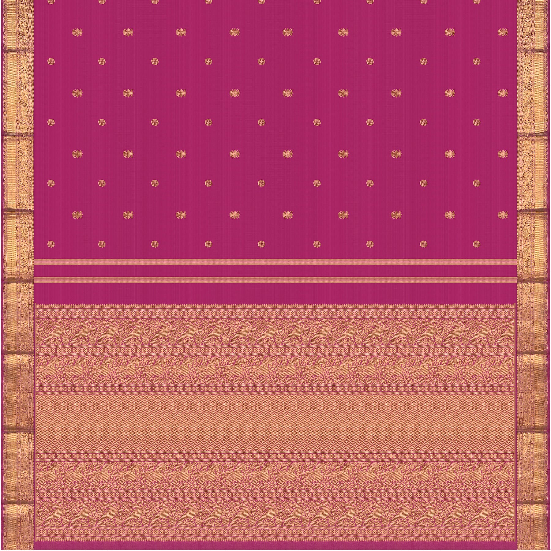 Kanakavalli Kanjivaram Silk Sari 25-110-HS001-02081 - Full View