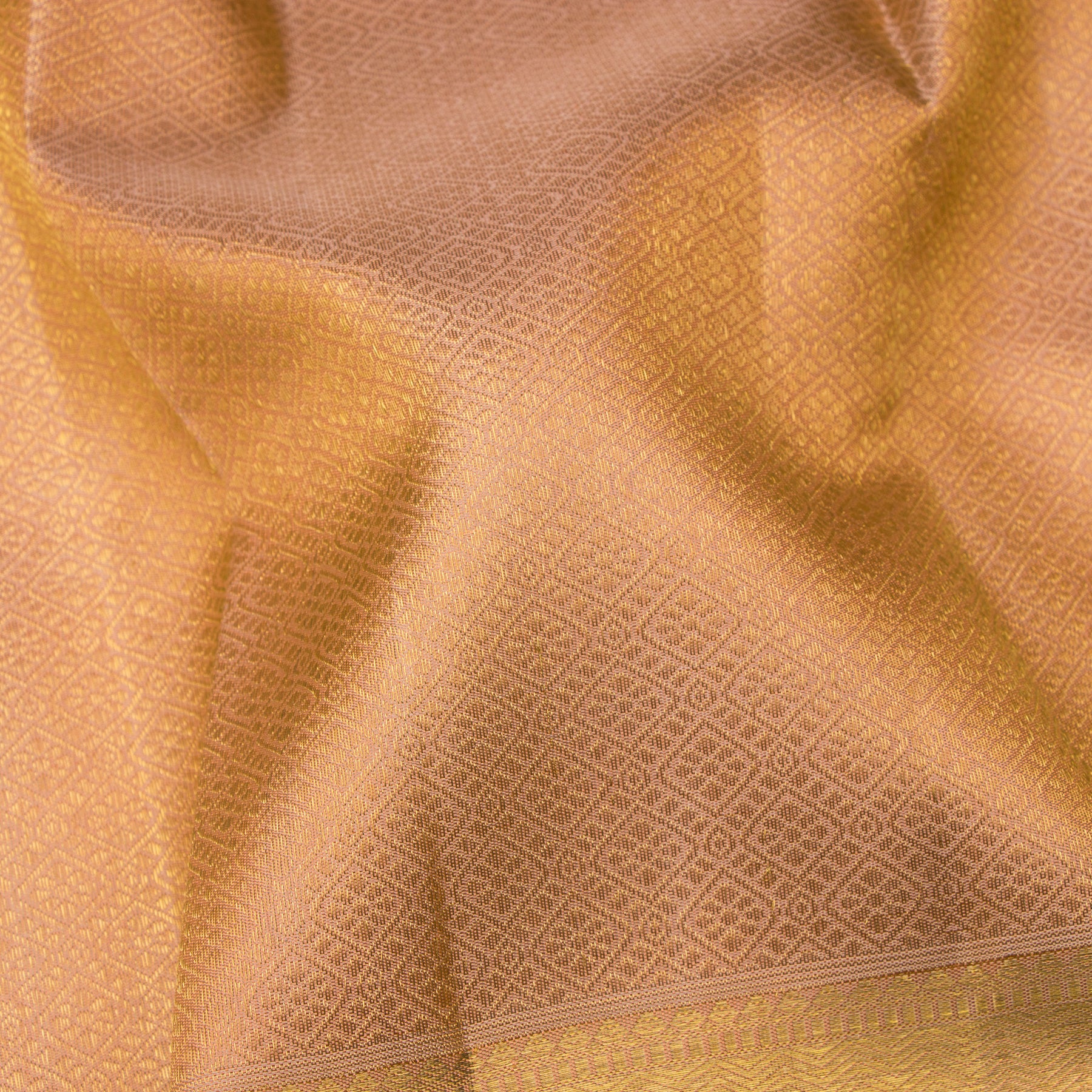 Kanakavalli Kanjivaram Silk Sari 25-110-HS001-02345 - Fabric View