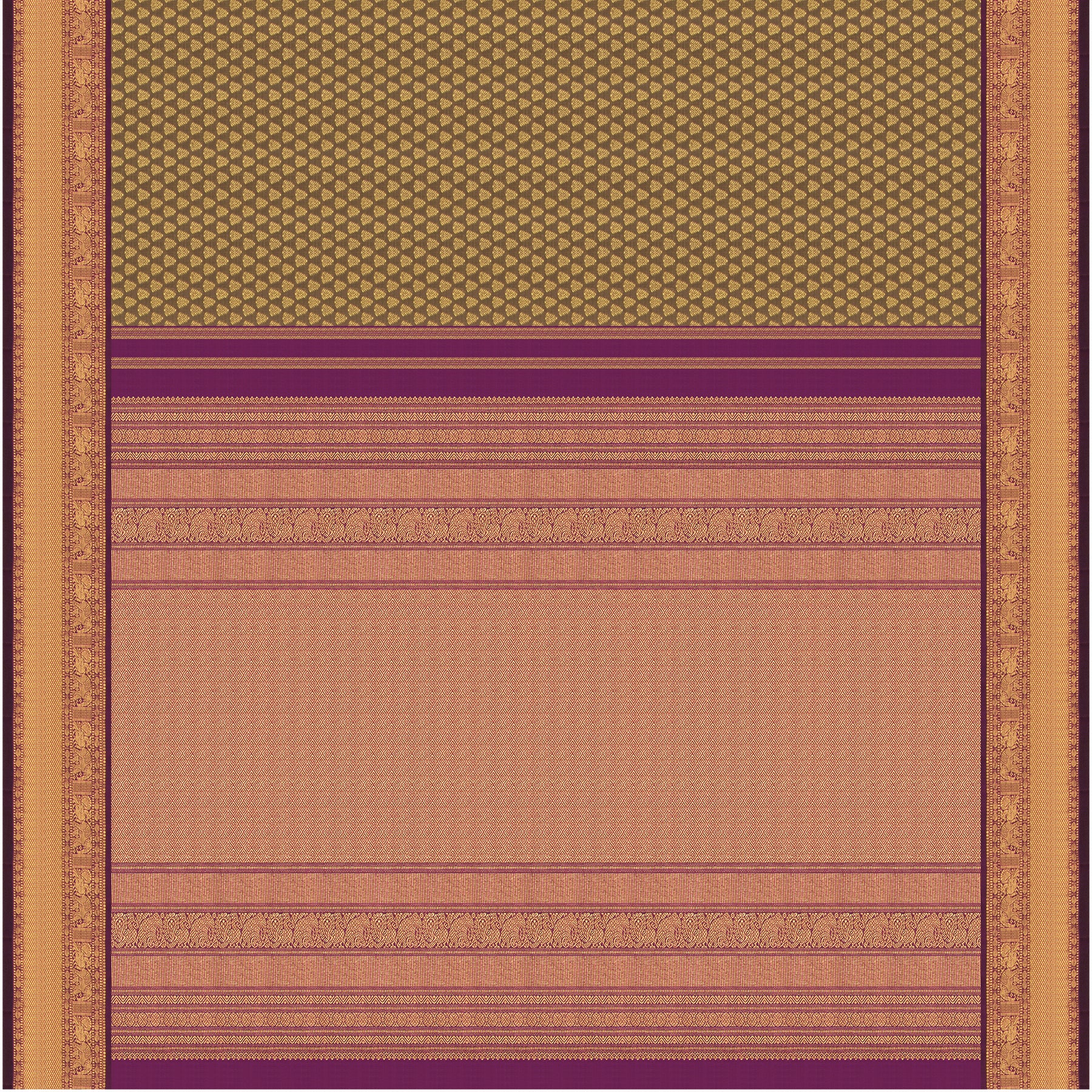 Kanakavalli Kanjivaram Silk Sari 25-110-HS001-02383 - Full View