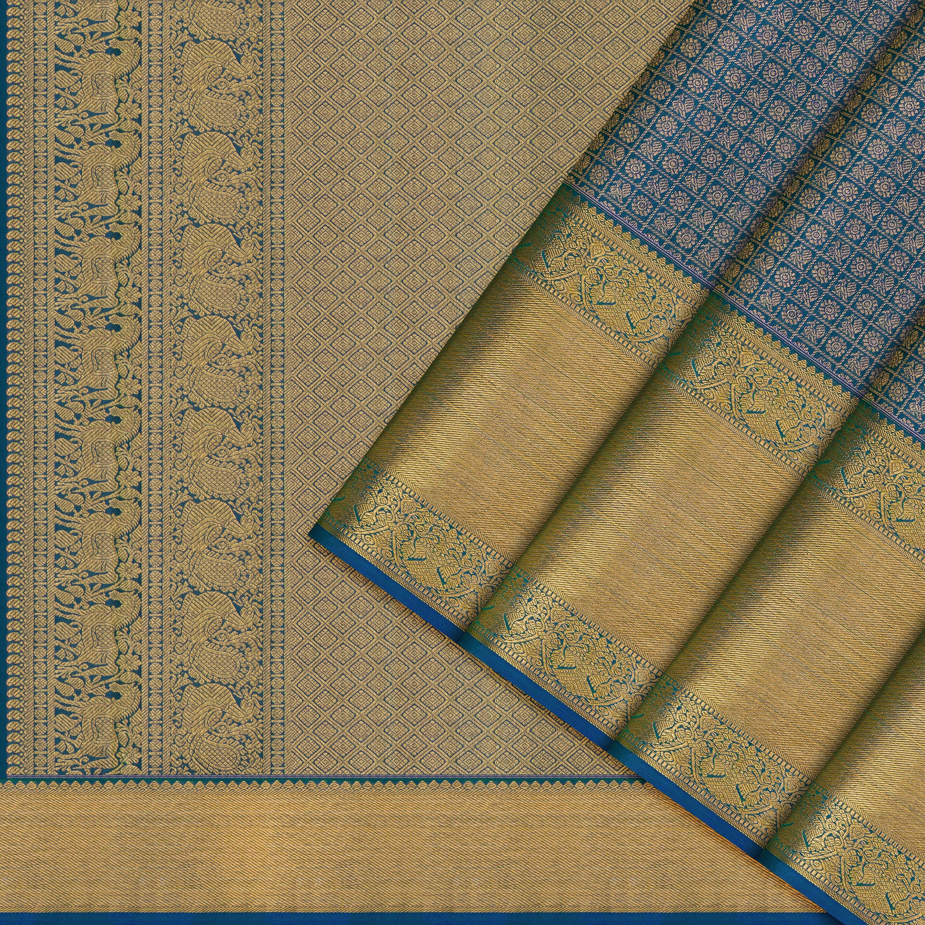 Kanakavalli Kanjivaram Silk Sari 25-110-HS001-02391 - Cover View
