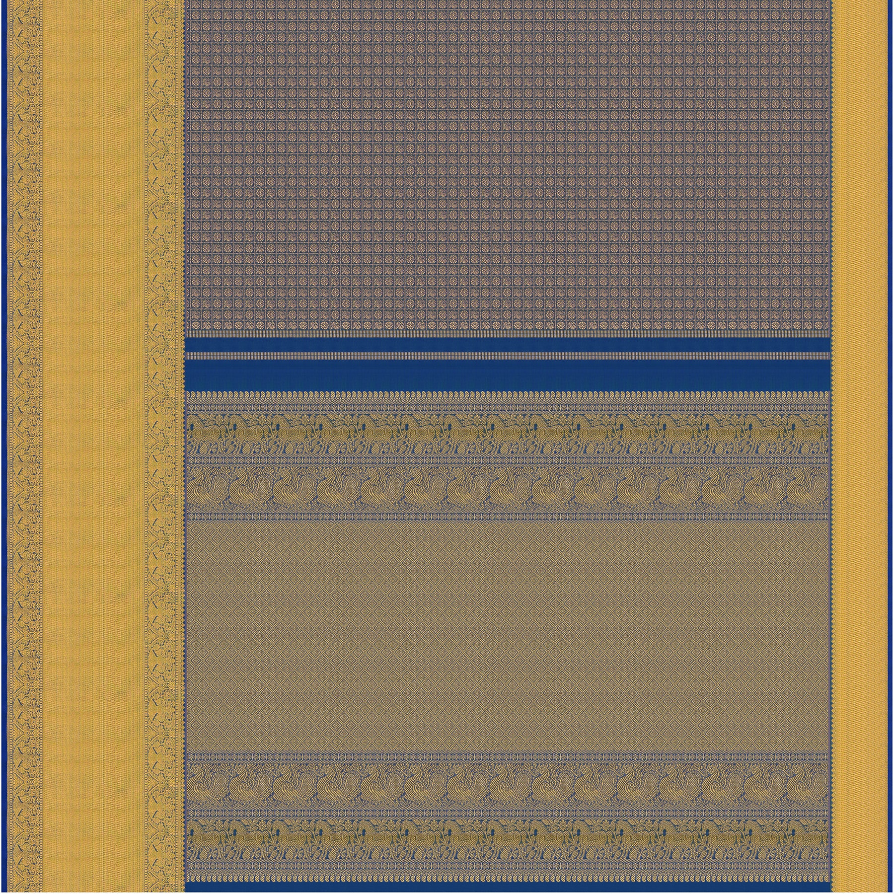 Kanakavalli Kanjivaram Silk Sari 25-110-HS001-02391 - Full View
