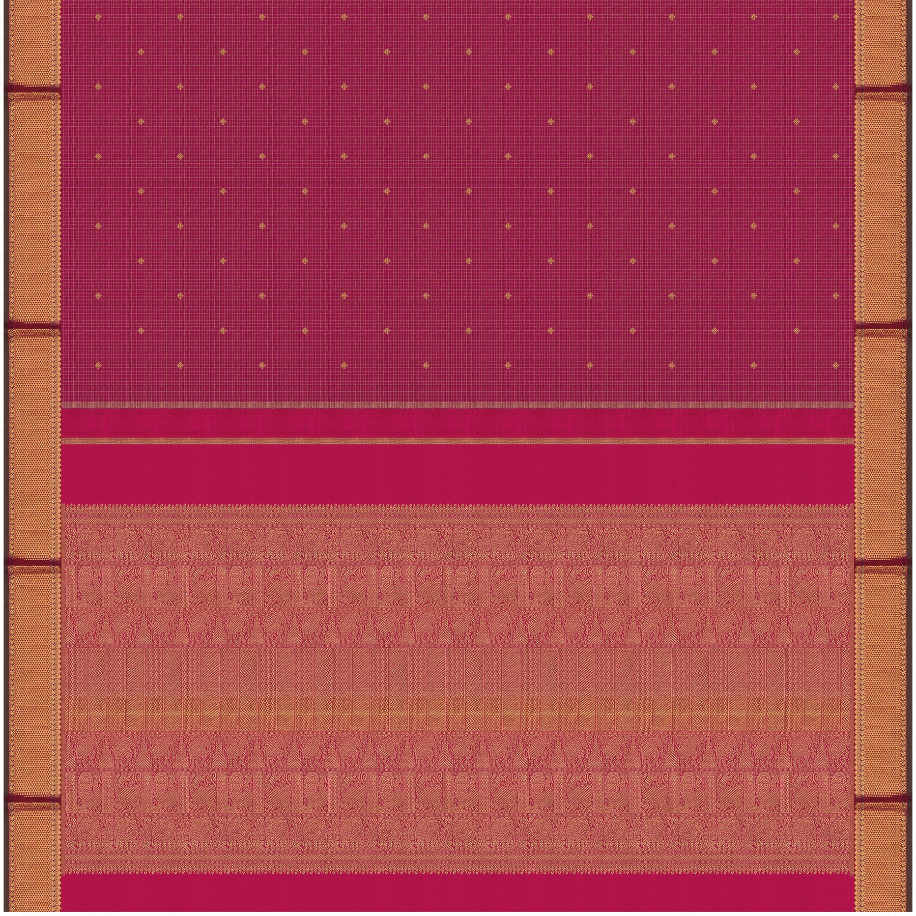 Kanakavalli Kanjivaram Silk Sari 25-110-HS001-02431 - Full View