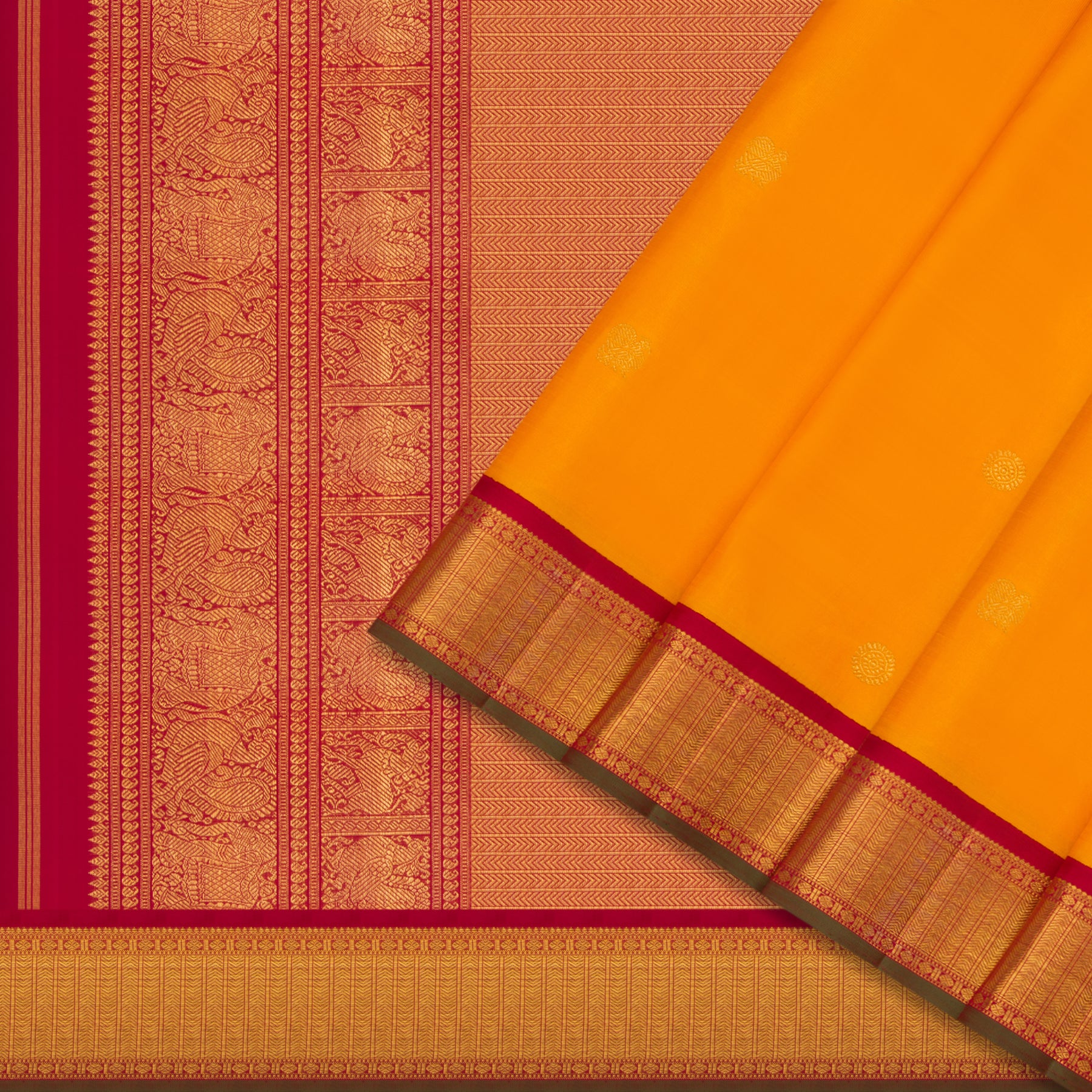 Kanakavalli Kanjivaram Silk Sari 25-110-HS001-02443 - Cover View