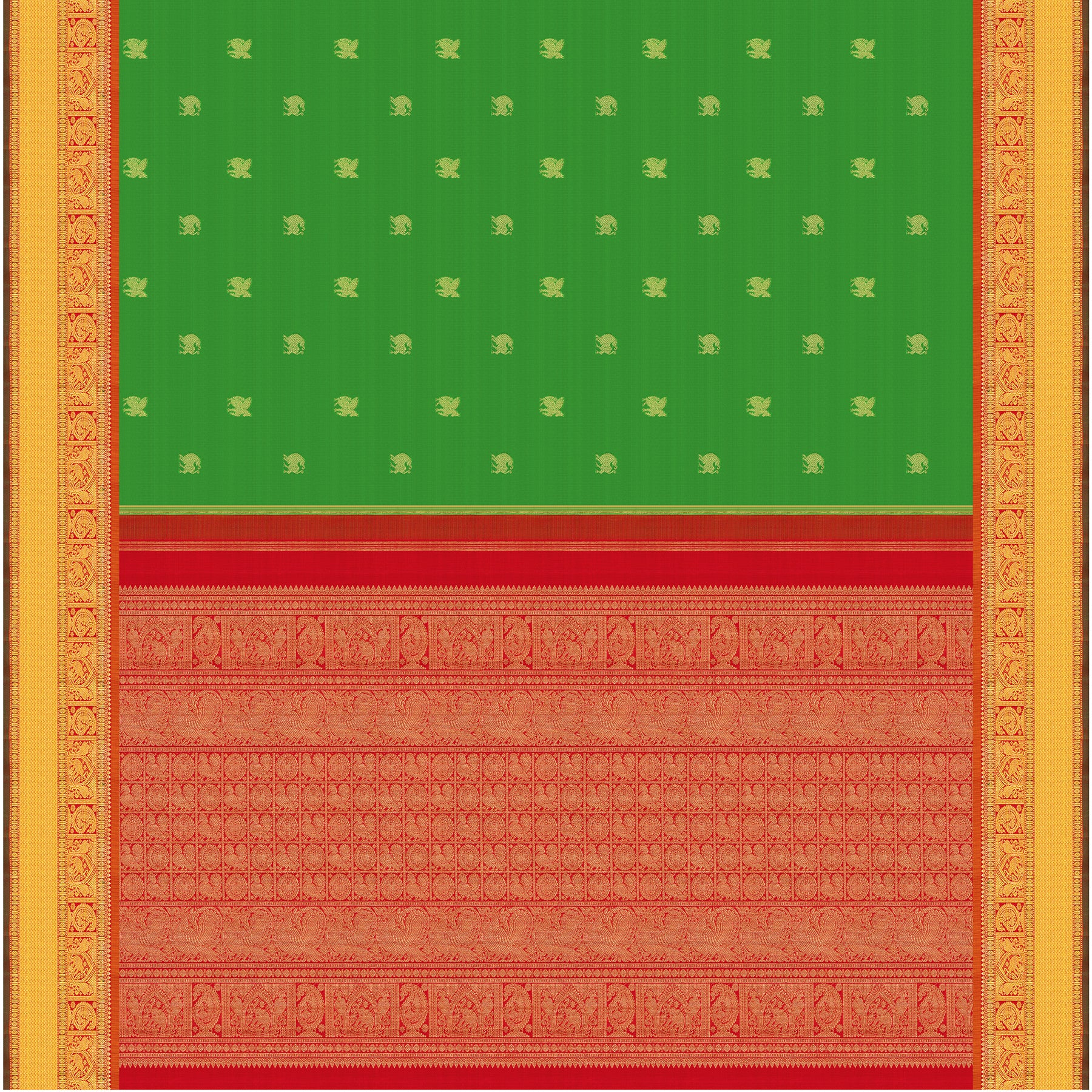 Kanakavalli Kanjivaram Silk Sari 25-110-HS001-02446 - Full View