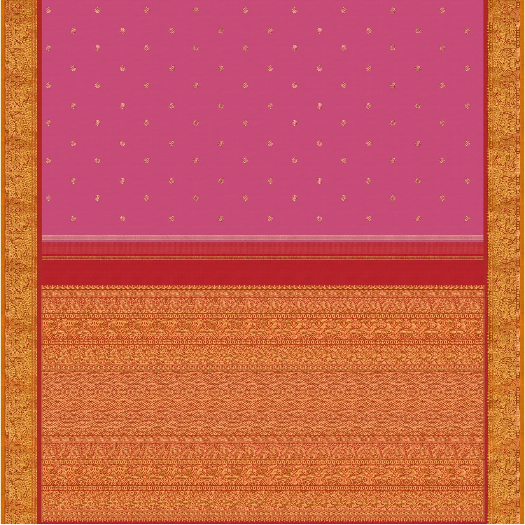 Kanakavalli Kanjivaram Silk Sari 25-110-HS001-02448 - Full View