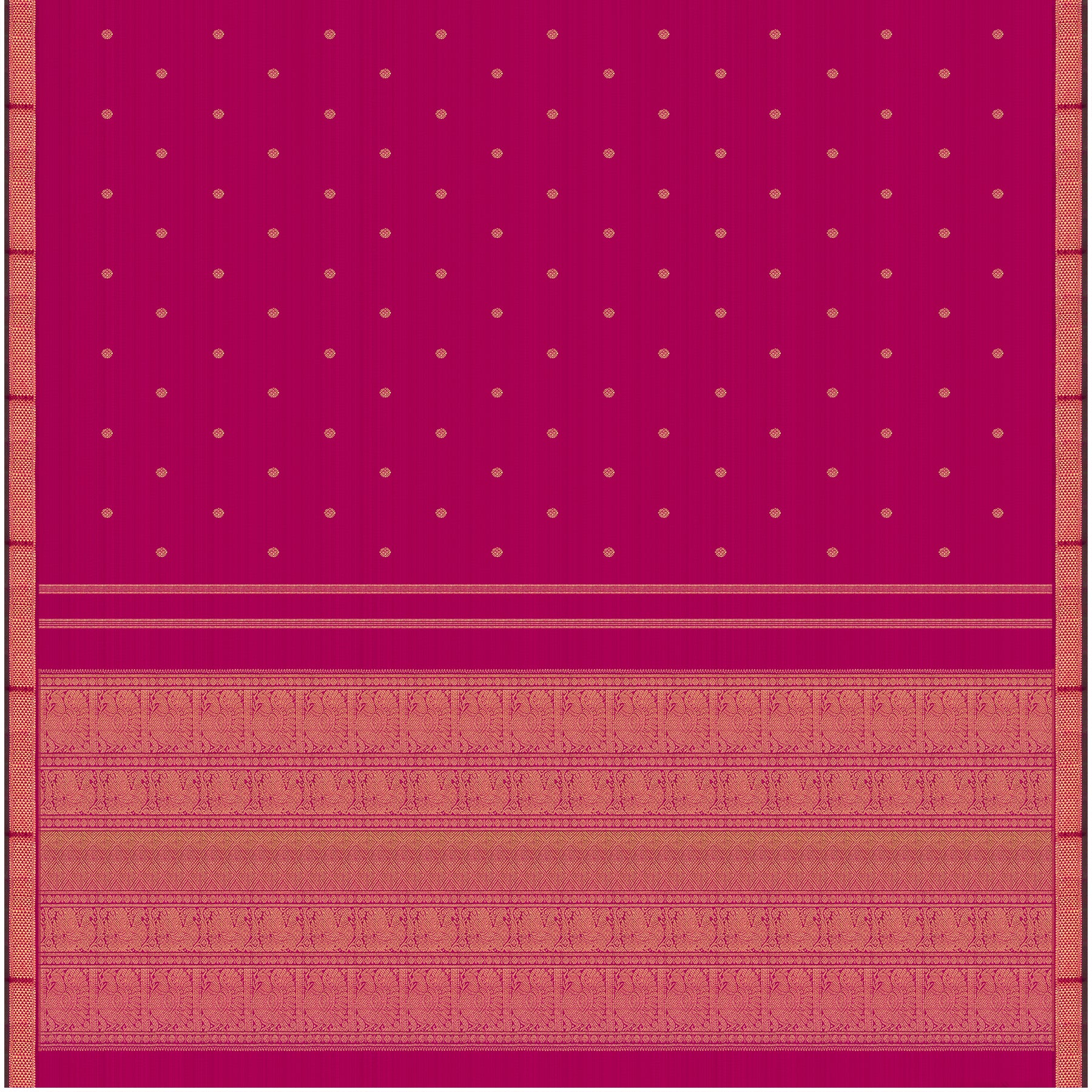 Kanakavalli Kanjivaram Silk Sari 25-110-HS001-02477 - Full View