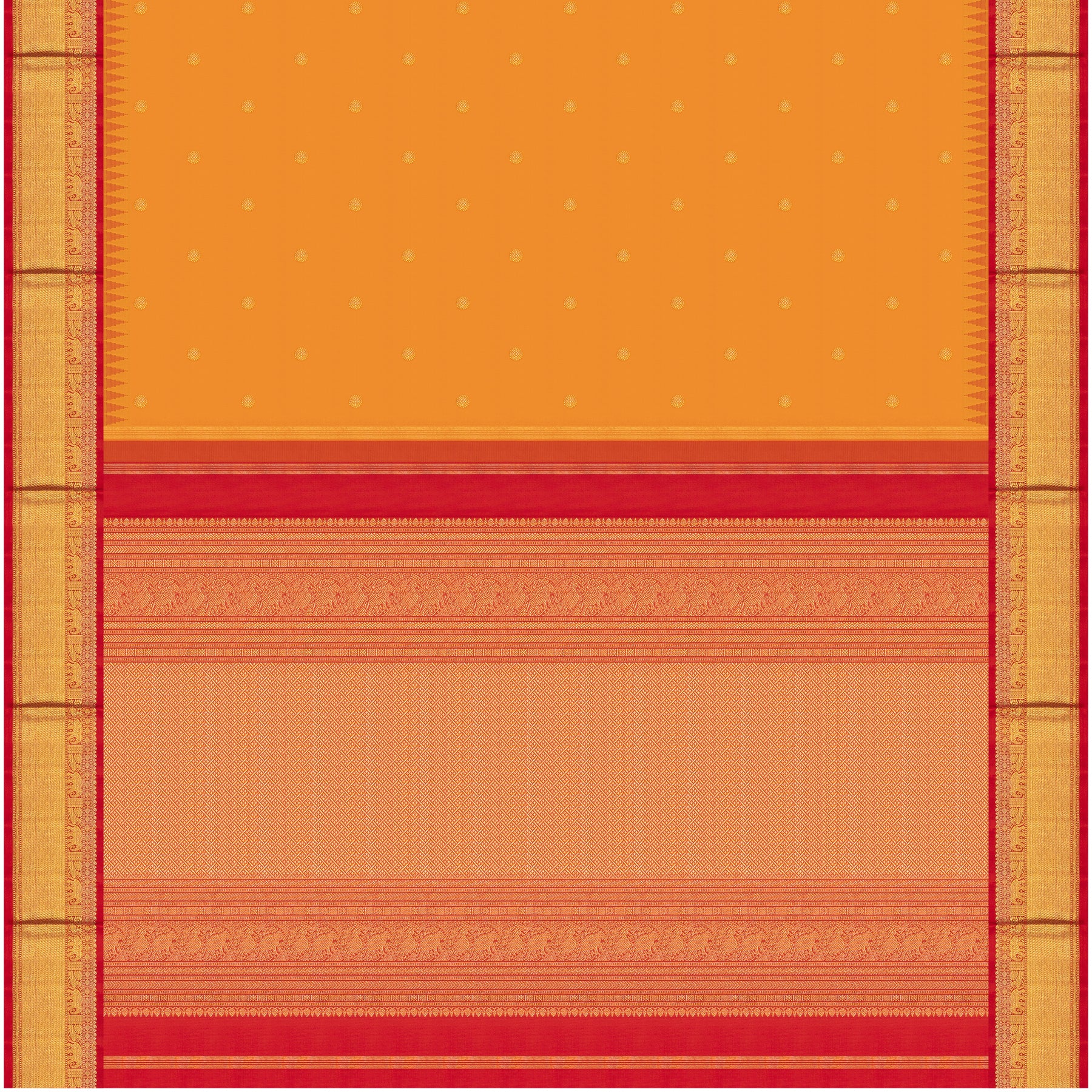 Kanakavalli Kanjivaram Silk Sari 25-110-HS001-02954 - Full View