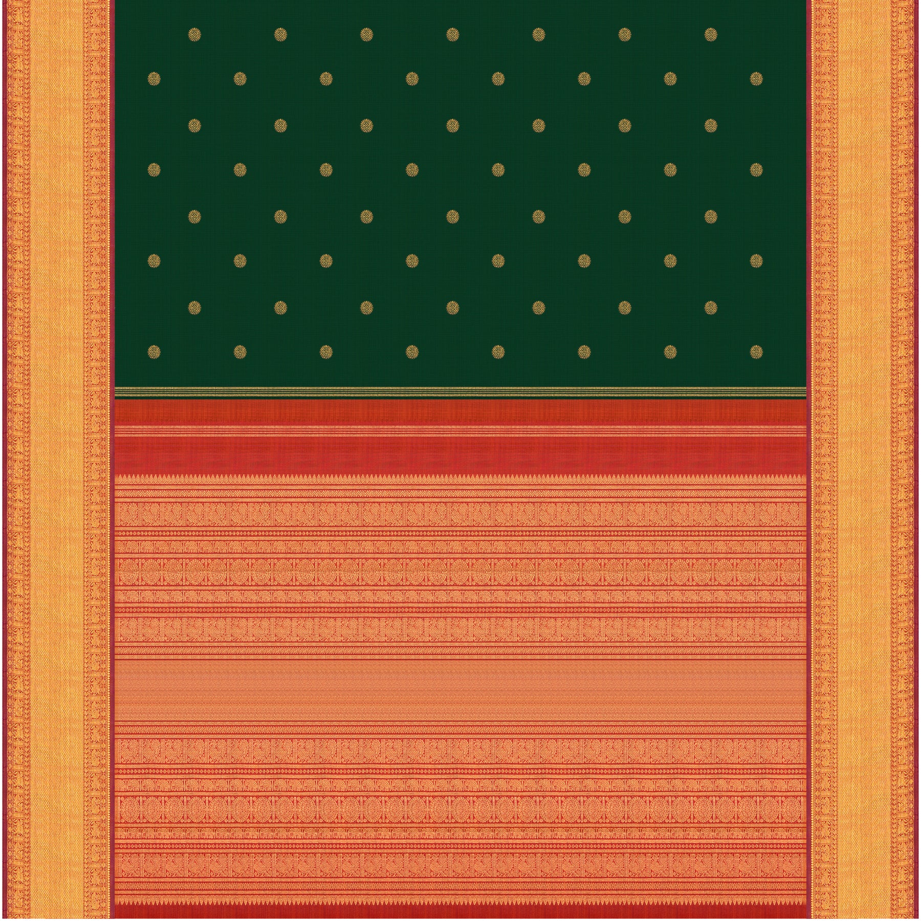 Kanakavalli Kanjivaram Silk Sari 25-110-HS001-02959 - Full View