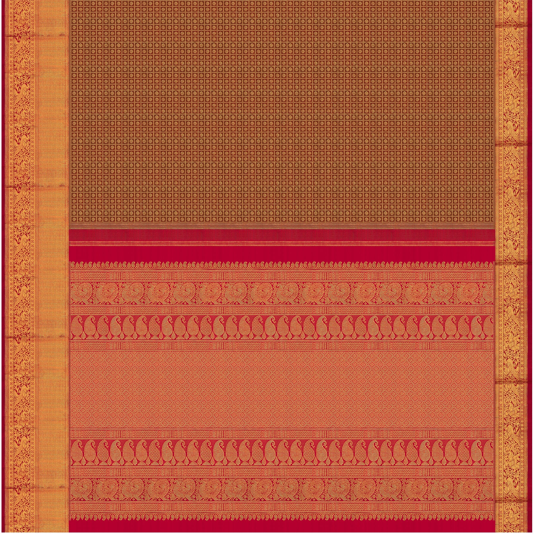 Kanakavalli Kanjivaram Silk Sari 25-110-HS001-03891 - Full View