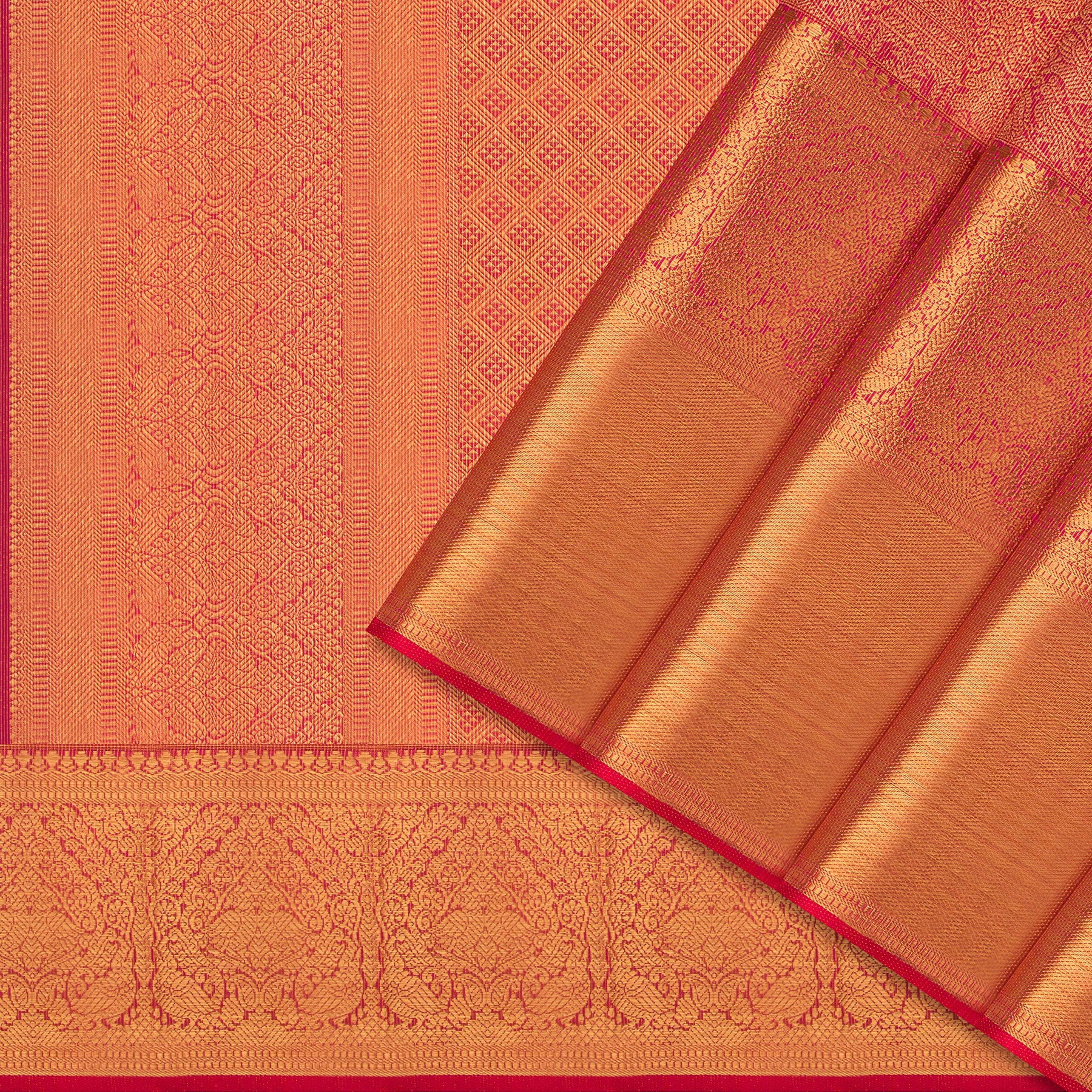 Kanakavalli Kanjivaram Silk Sari 25-110-HS001-03918 - Cover View