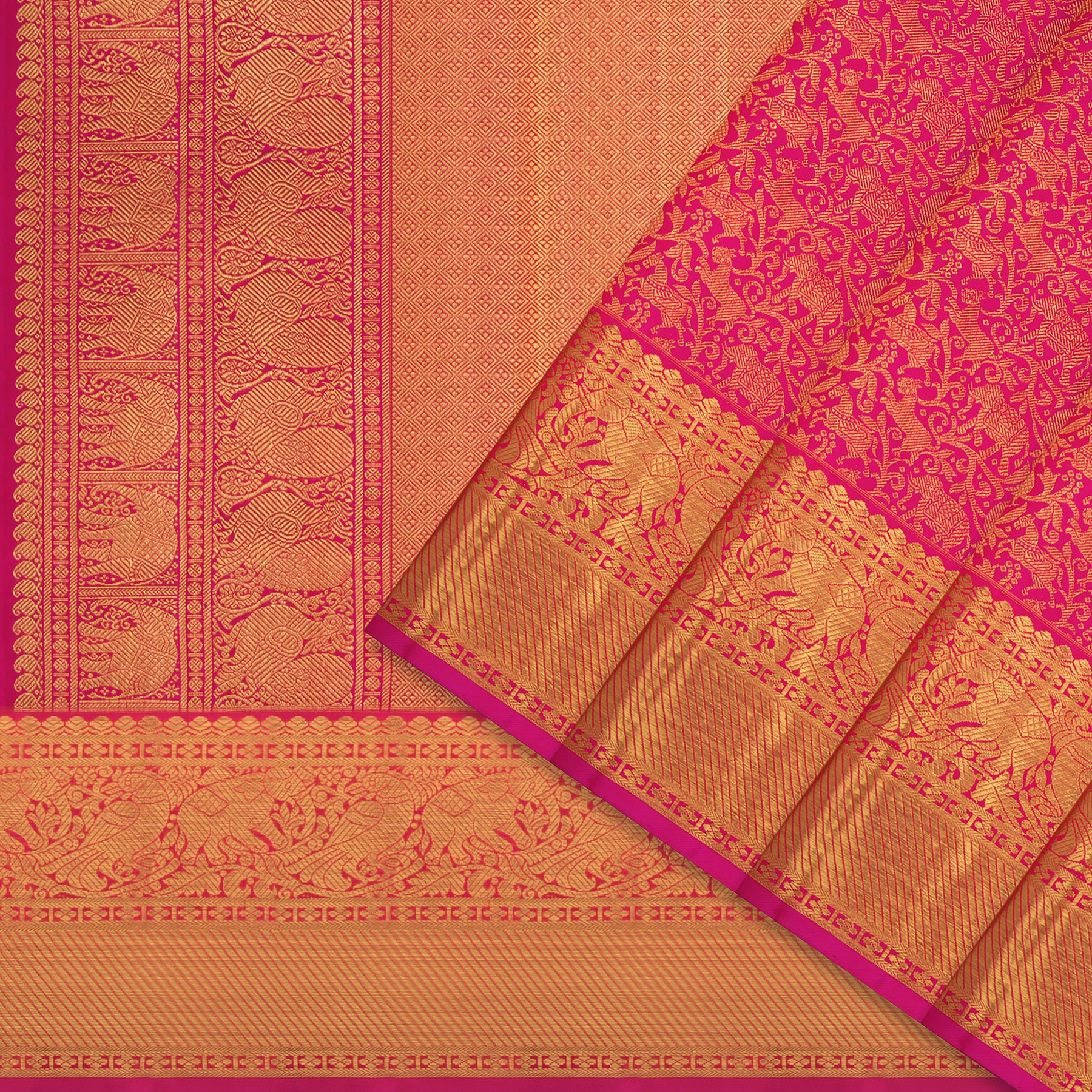 Kanakavalli Kanjivaram Silk Sari 25-110-HS001-03933 - Cover View