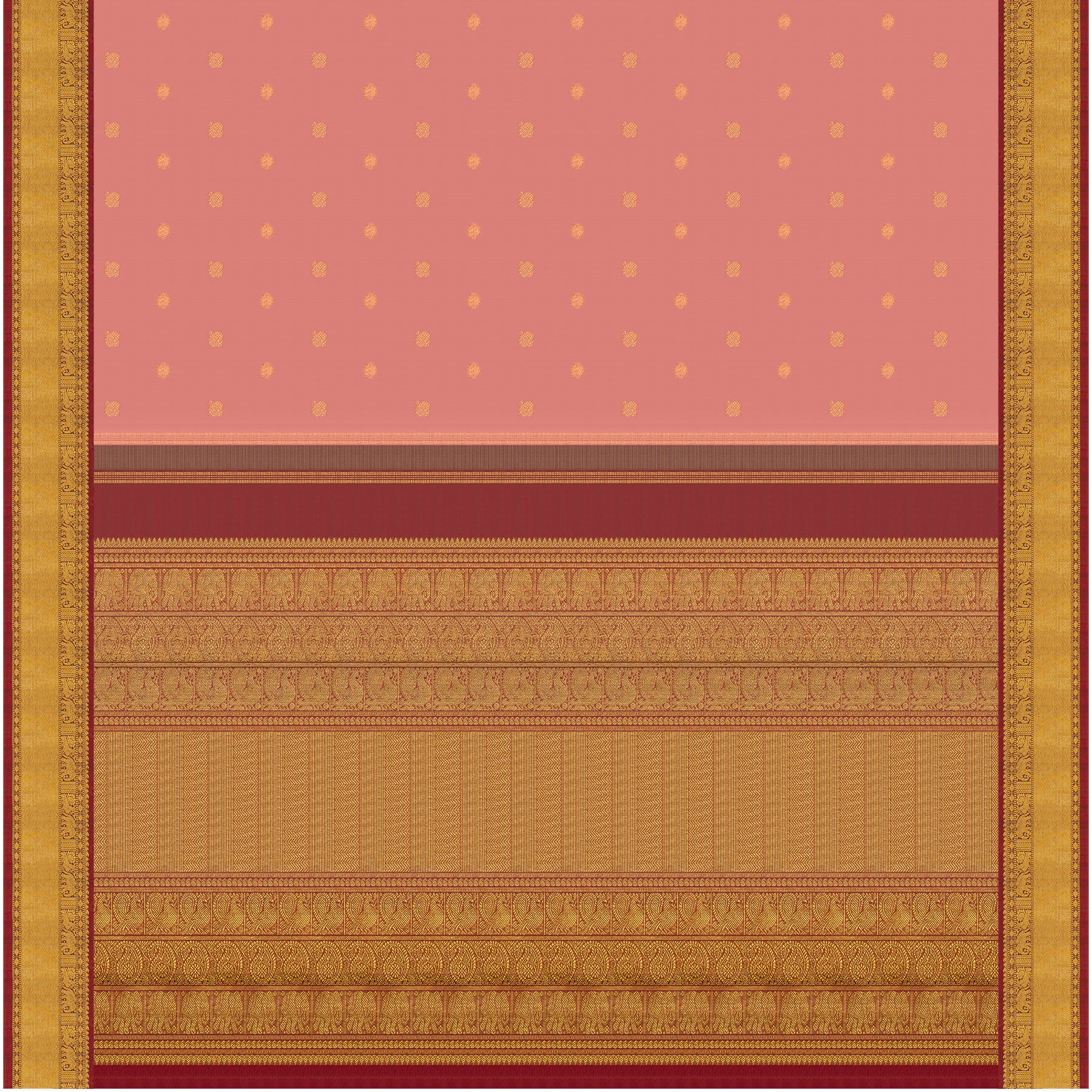 Kanakavalli Kanjivaram Silk Sari 25-110-HS001-03957 - Full View