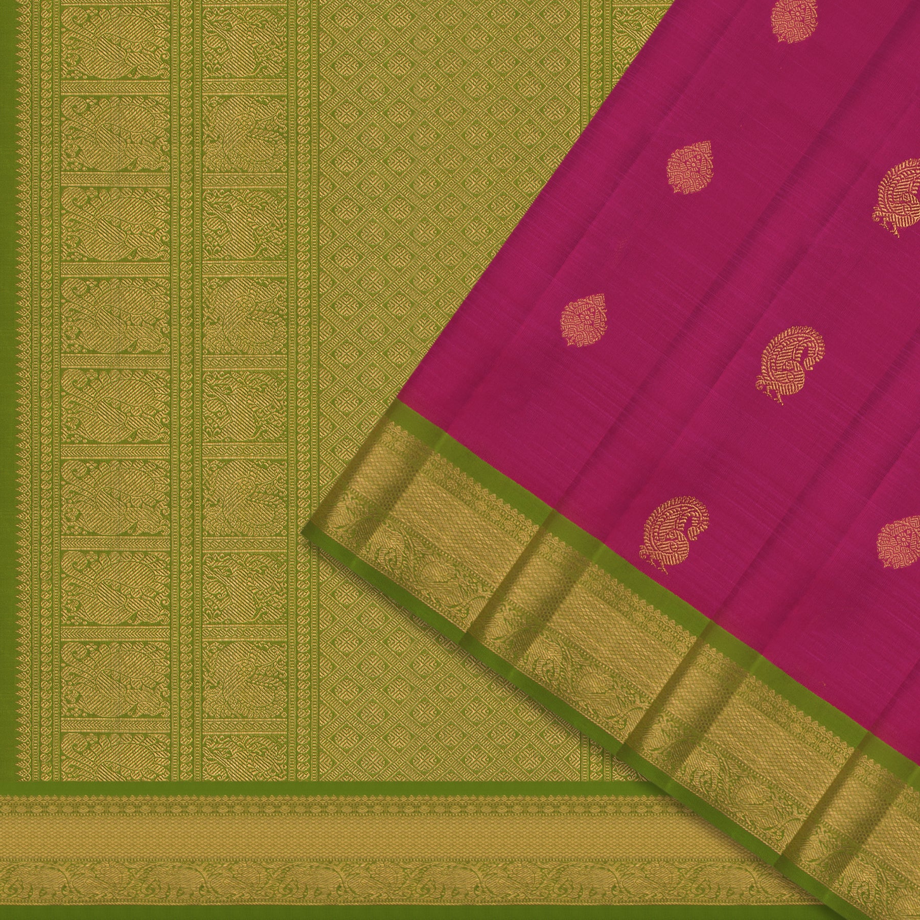 Kanakavalli Kanjivaram Silk Sari 25-110-HS001-03959 - Cover View