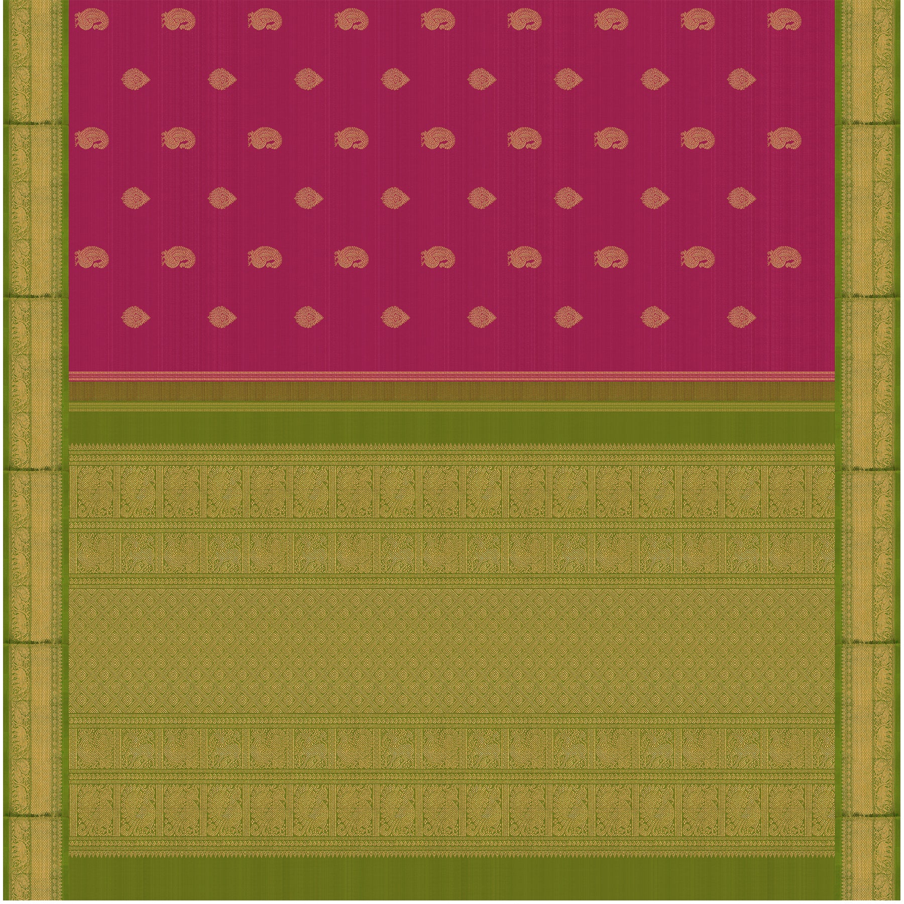 Kanakavalli Kanjivaram Silk Sari 25-110-HS001-03959 - Full View
