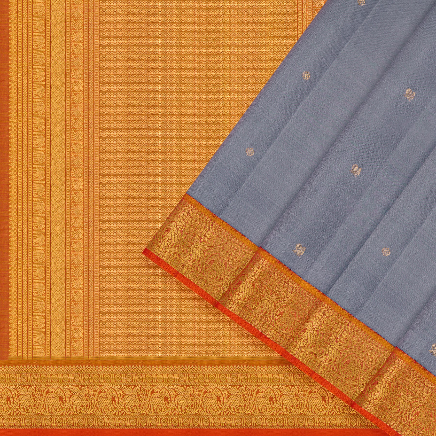 Kanakavalli Kanjivaram Silk Sari 25-110-HS001-03972 - Cover View