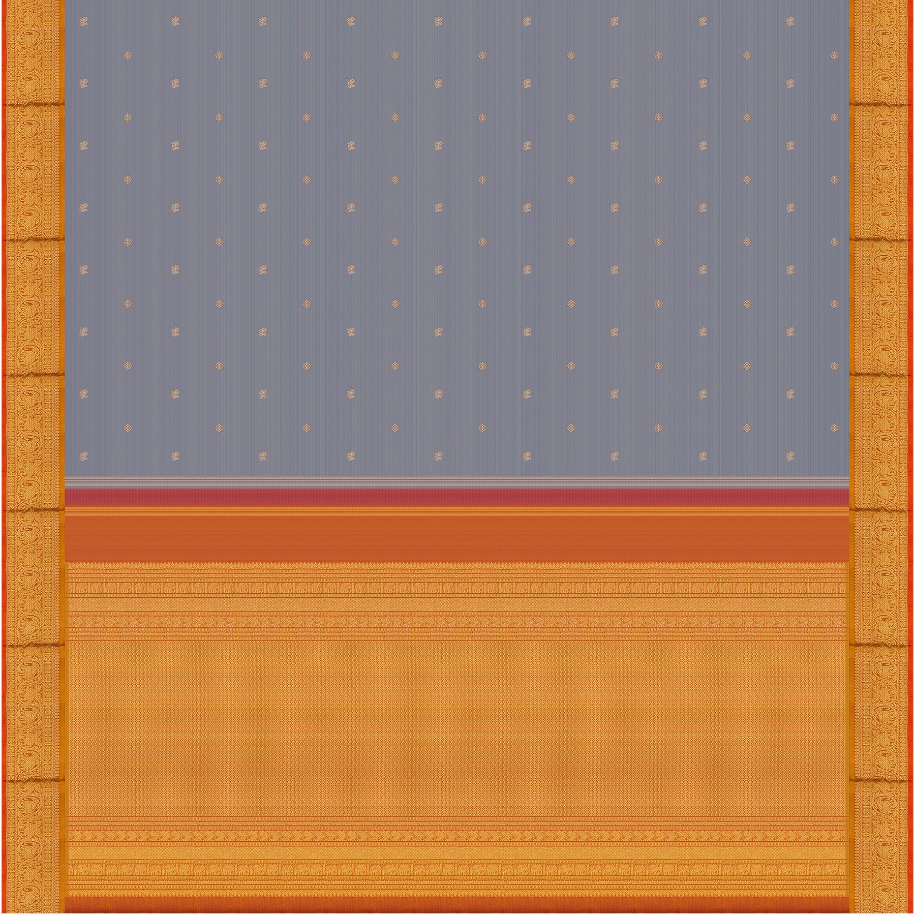 Kanakavalli Kanjivaram Silk Sari 25-110-HS001-03972 - Full View