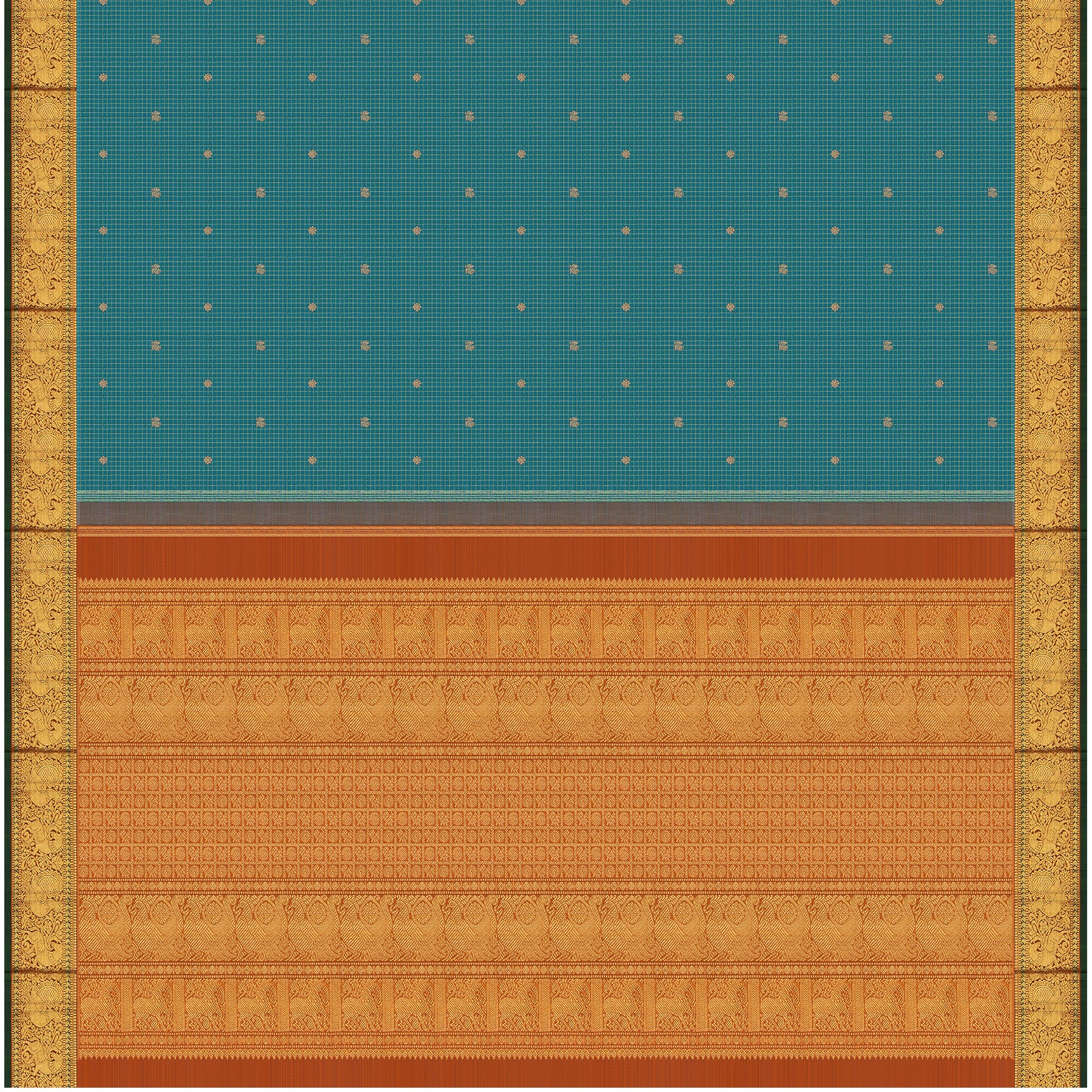 Kanakavalli Kanjivaram Silk Sari 25-110-HS001-03989 - Full View